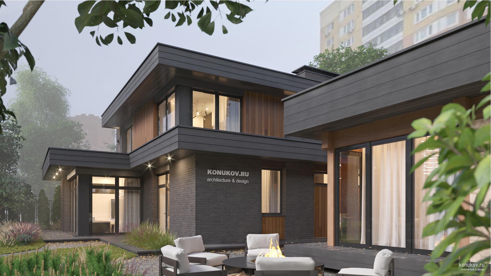 Реконструкция половины дома