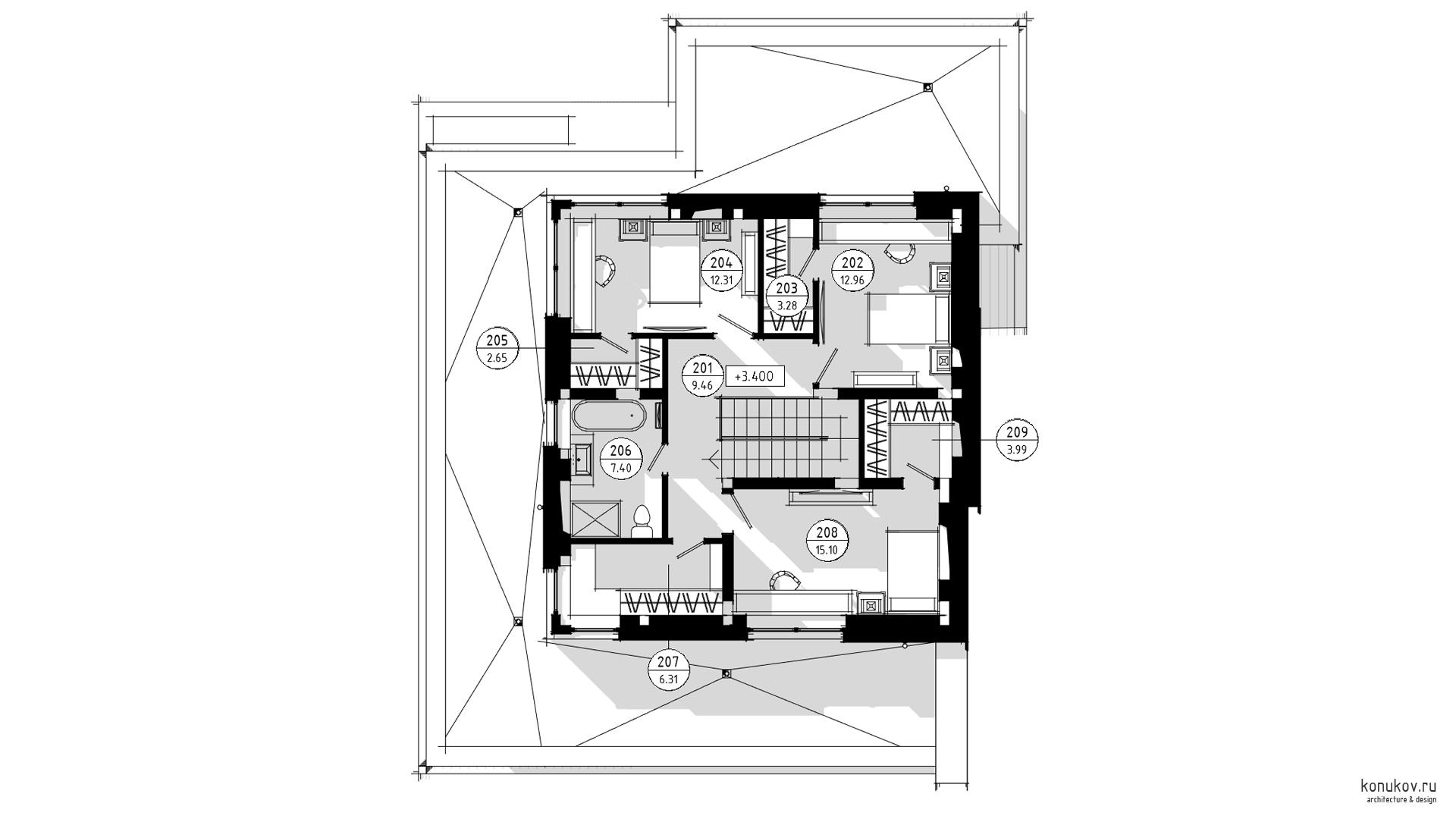 План 2 эт. 2 эт.