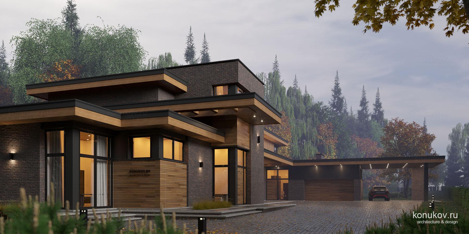 Дом на двух участках с возможностью раздельного использования