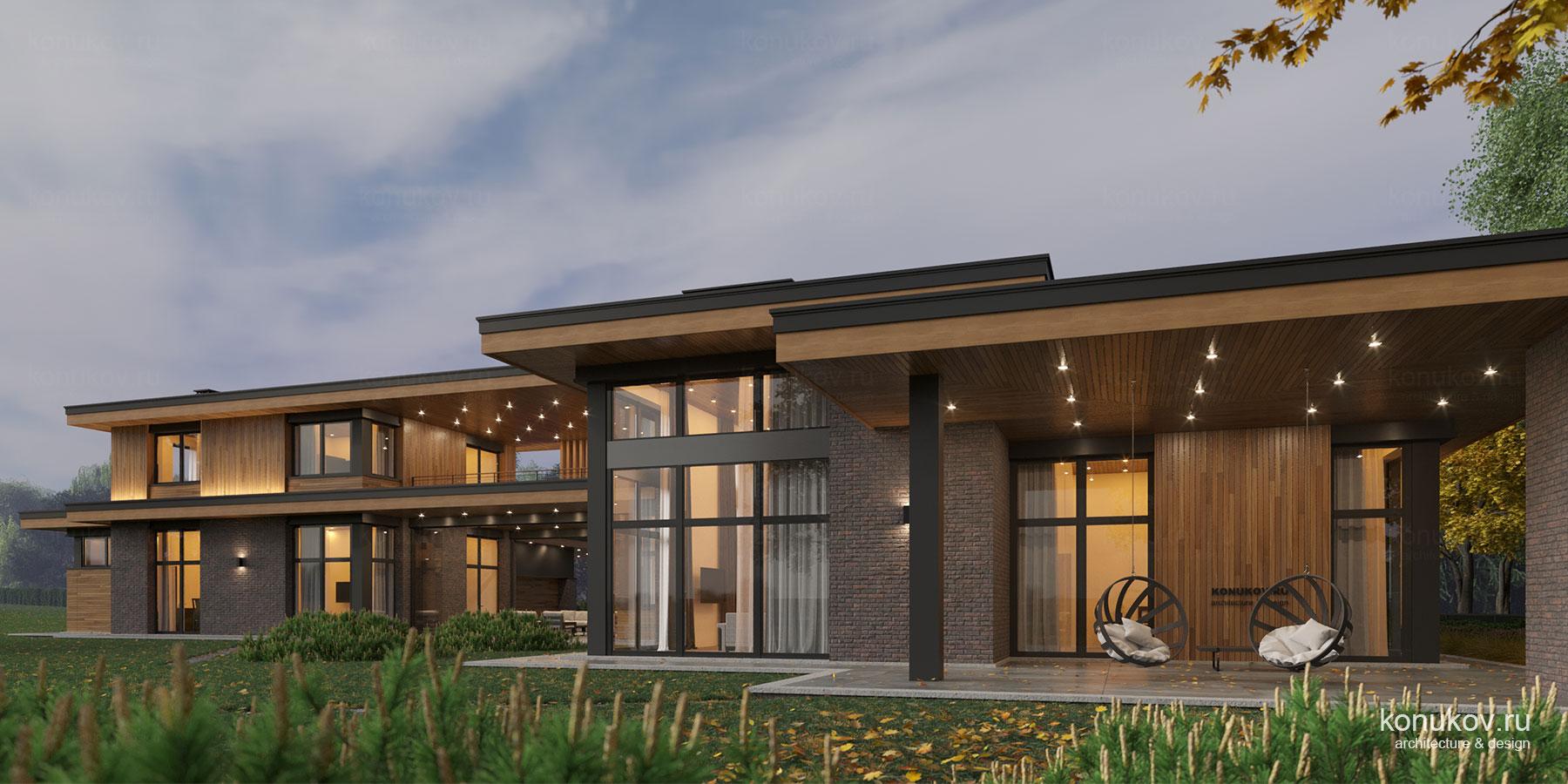 Дом на двух участках с возможностью раздельного использования