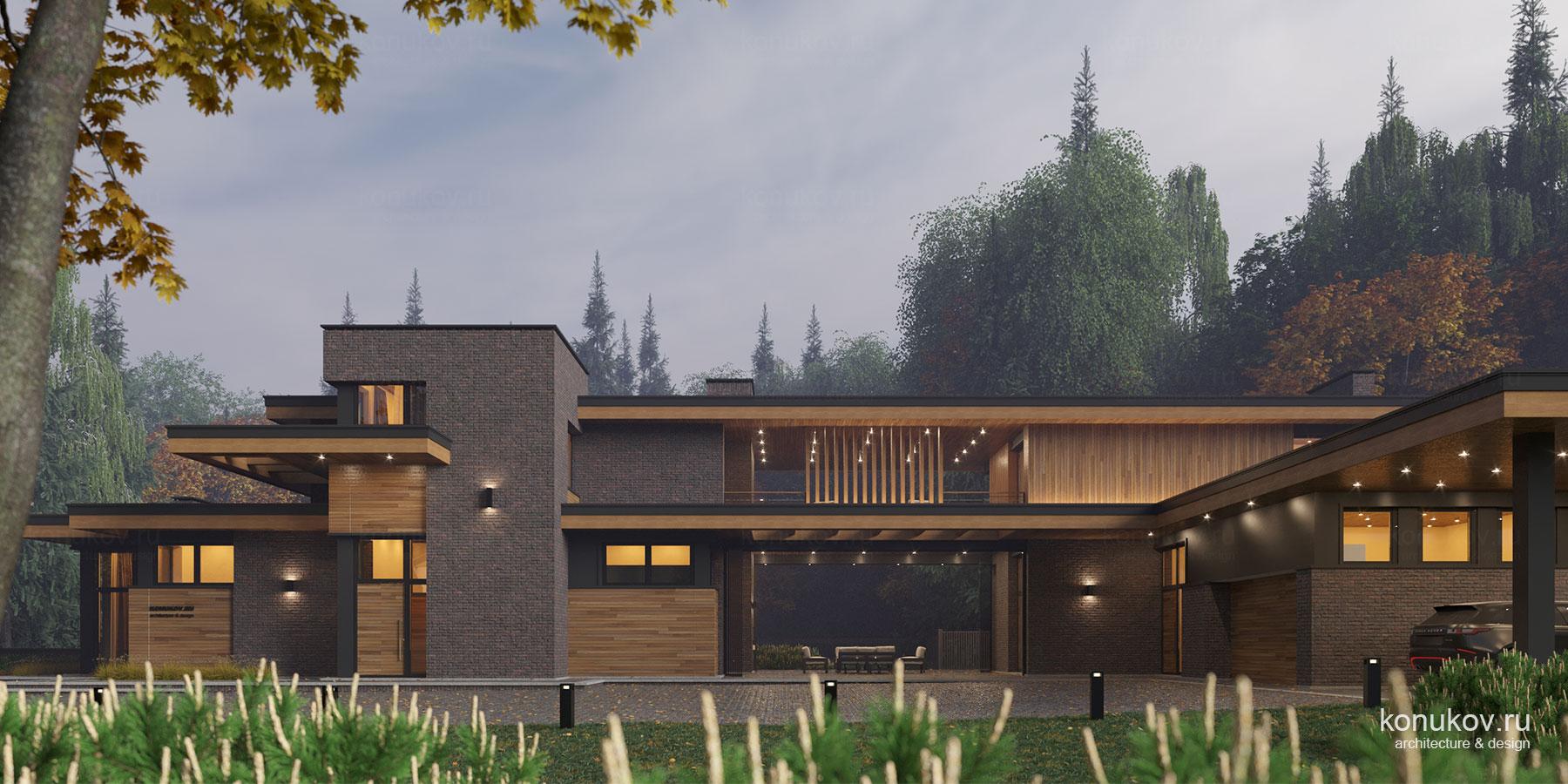 Дом на двух участках с возможностью раздельного использования