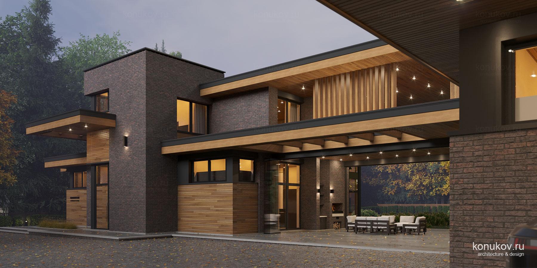 Дом на двух участках с возможностью раздельного использования