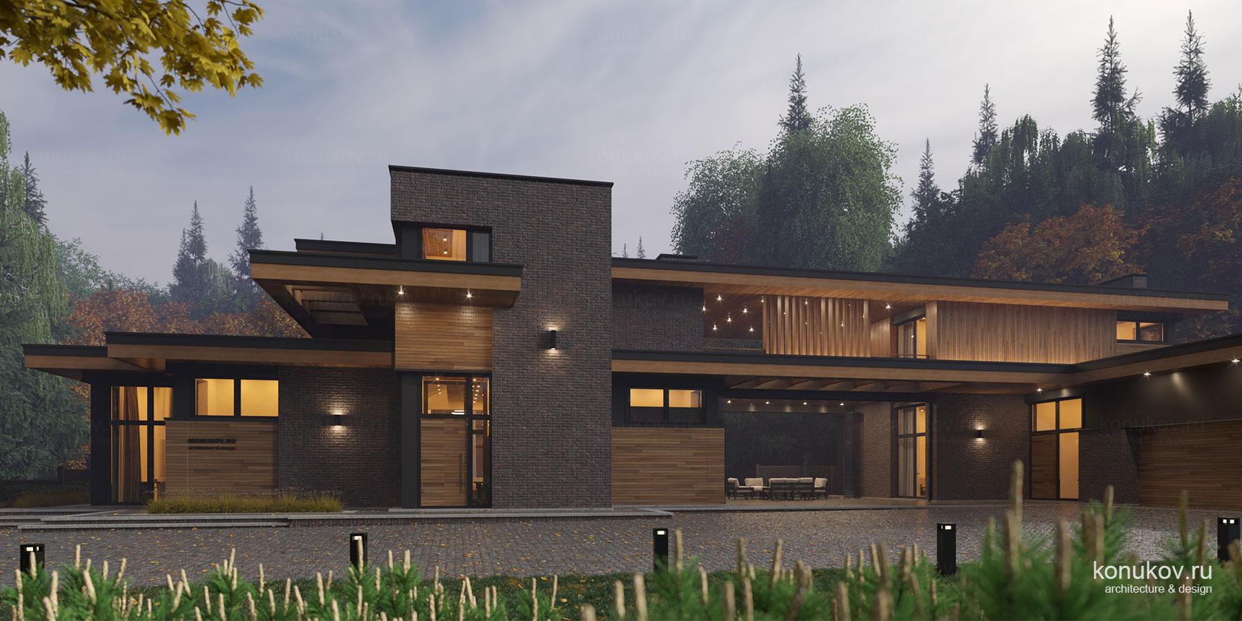 Дом на двух участках с возможностью раздельного использования