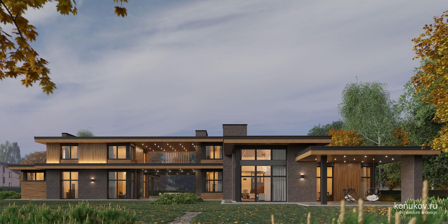 Дом на двух участках с возможностью раздельного использования