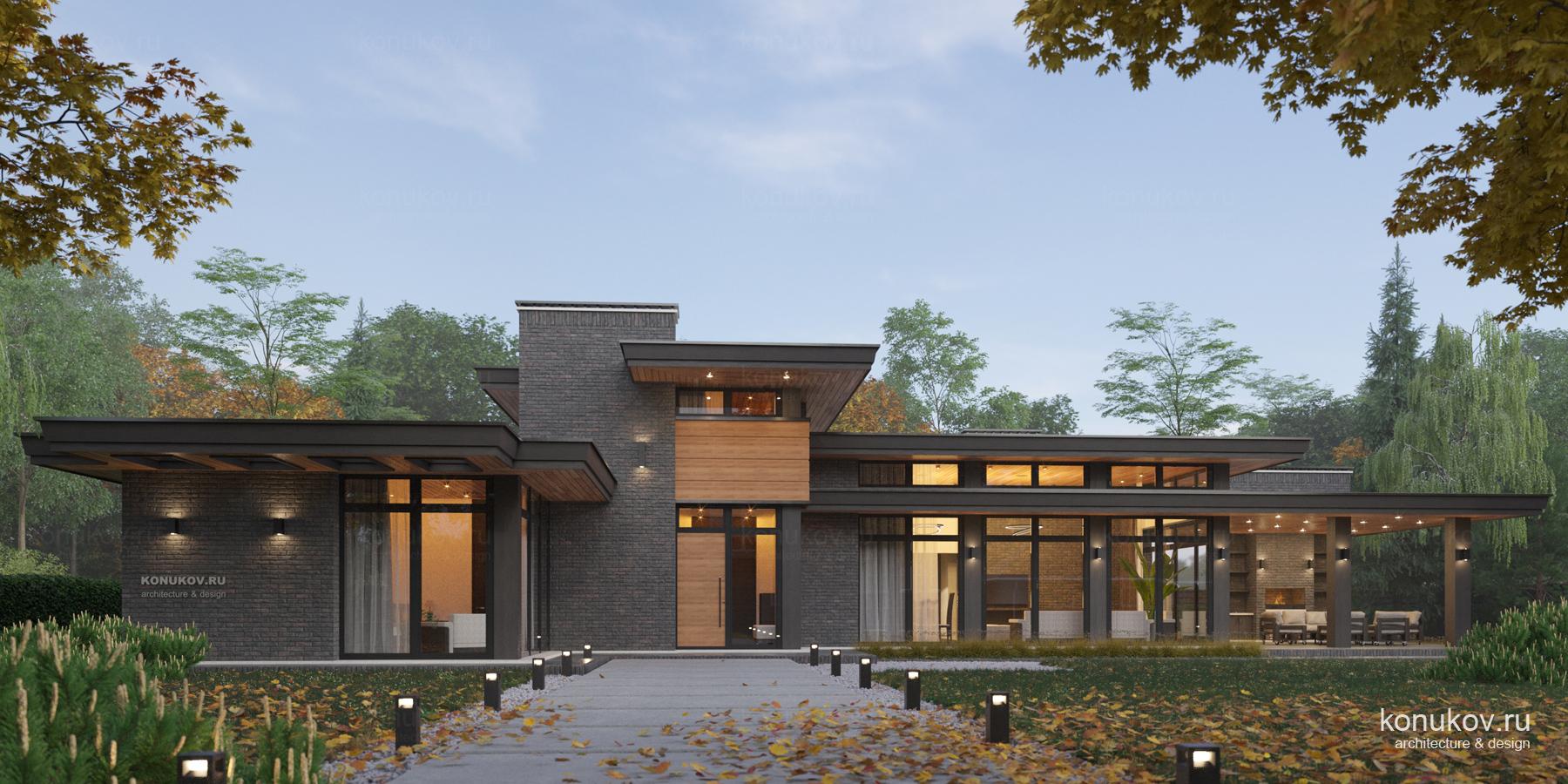 Проект дома с бассейном и спа