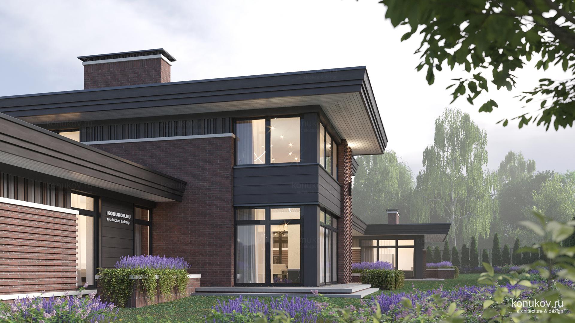 Дом с баней и гаражом на небольшом участке