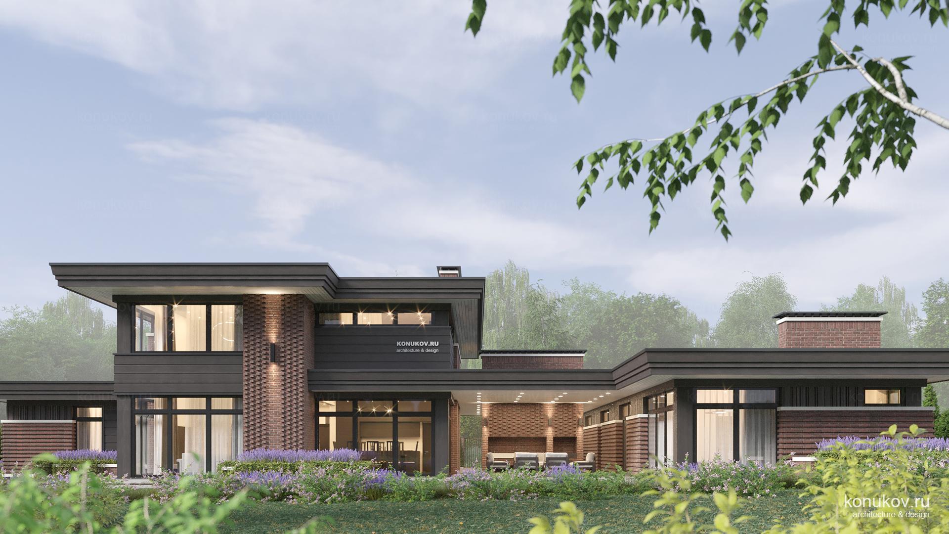 Дом с баней и гаражом на небольшом участке