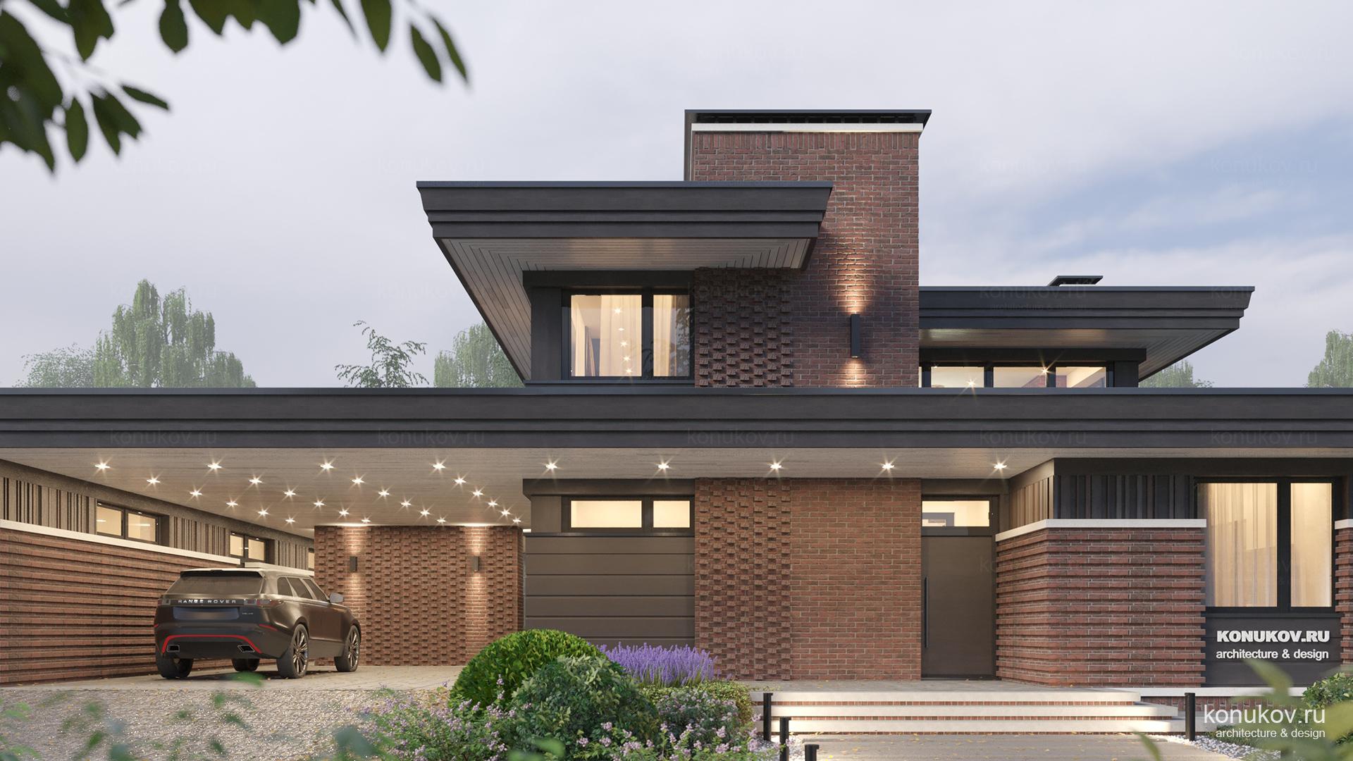 Дом с баней и гаражом на небольшом участке