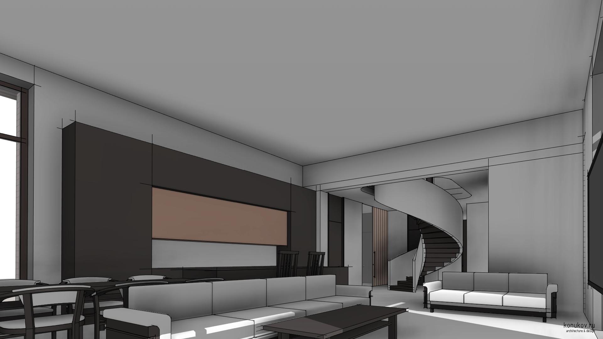 Комплексное освоение участка. 2 этажный дом, гостевой дом, cпа и бассейн