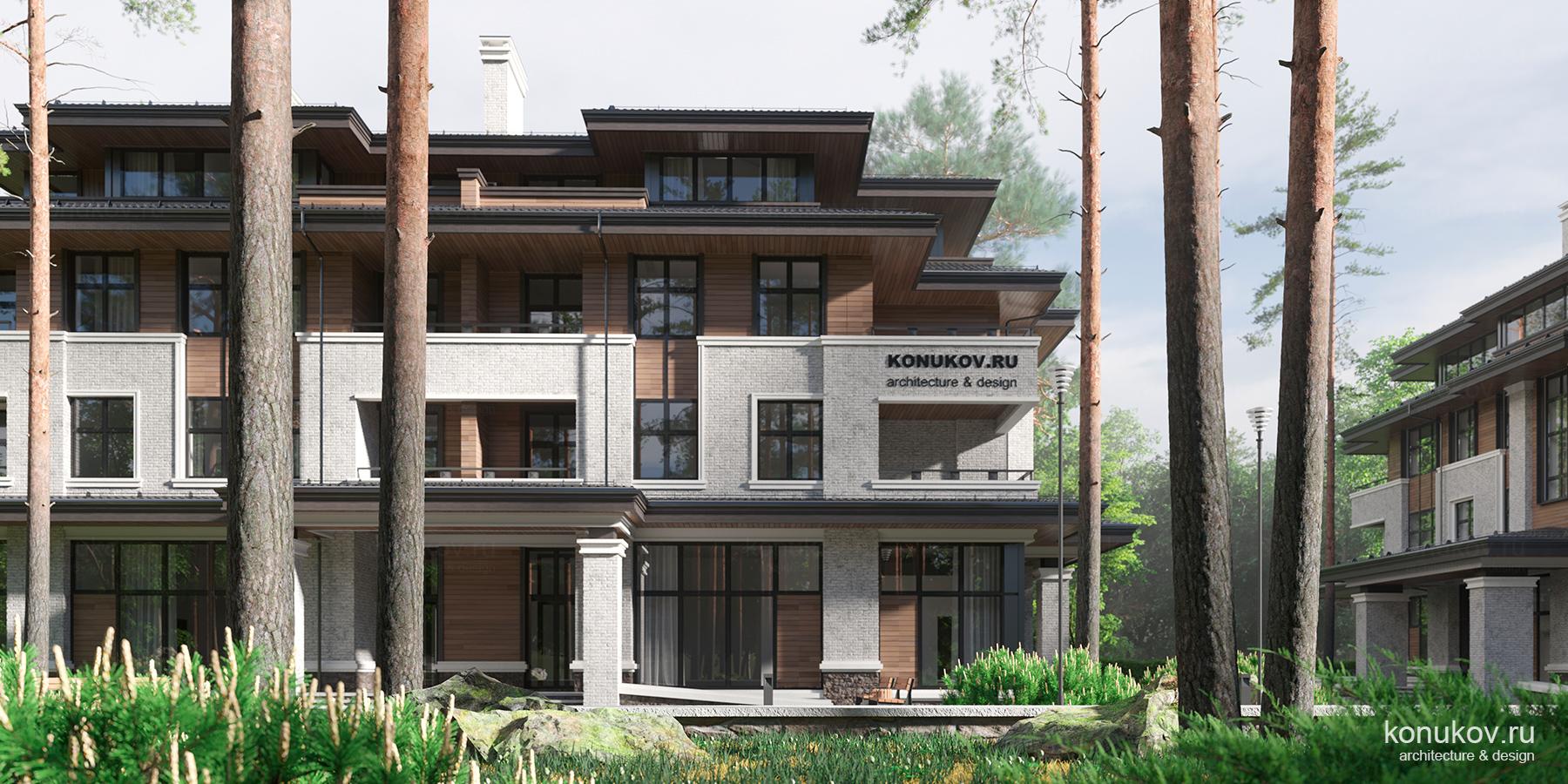 Многоквартирный дом средней этажности