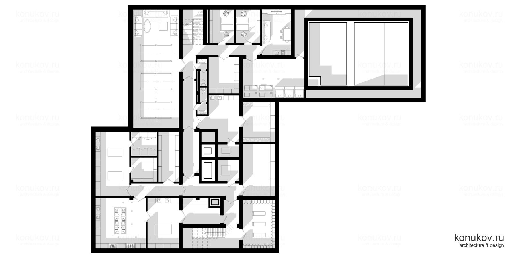 План подвал