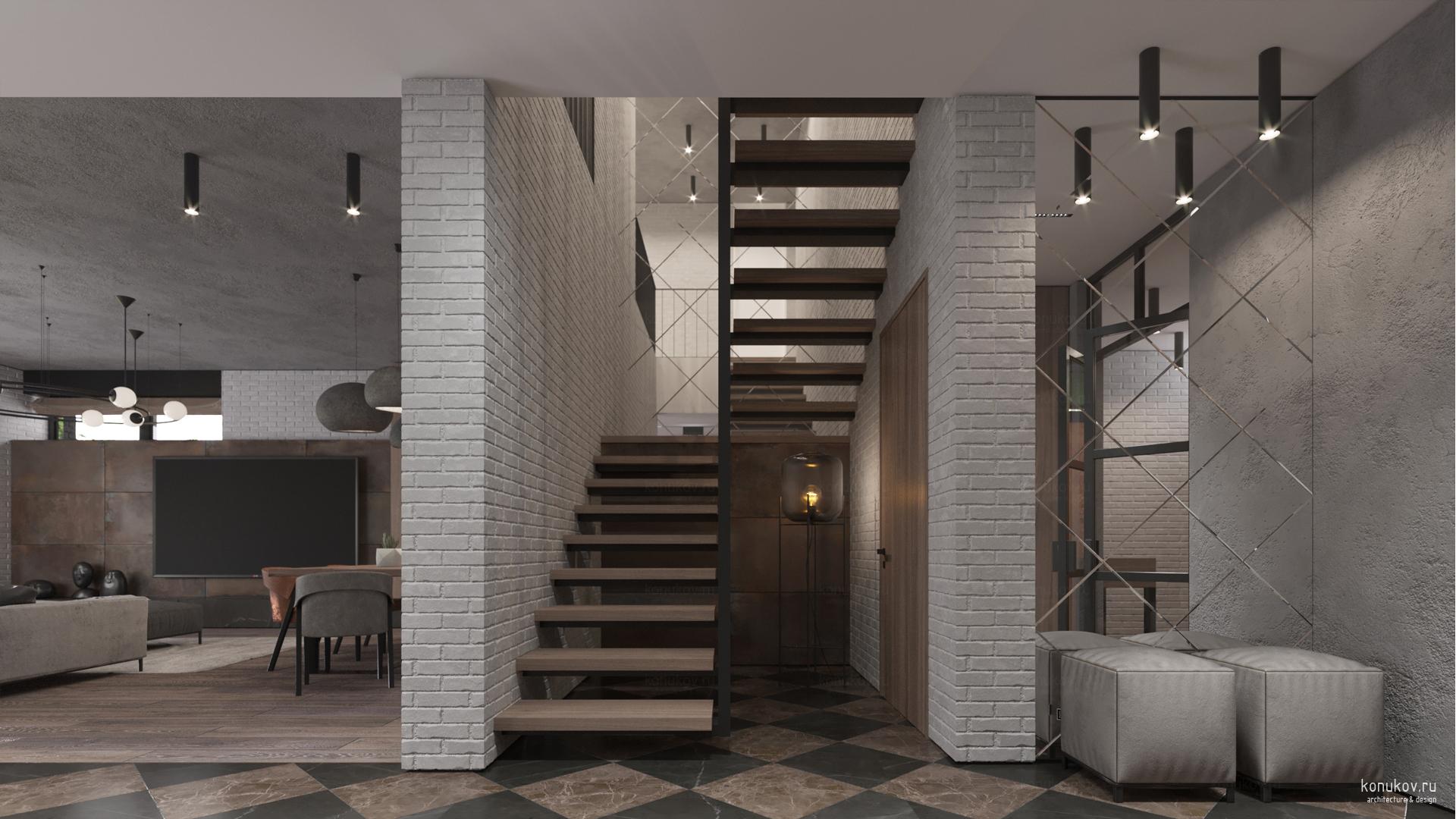 Вид на лестницу