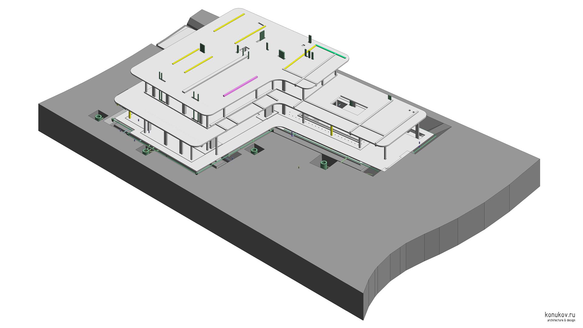 Изометрия Котлован