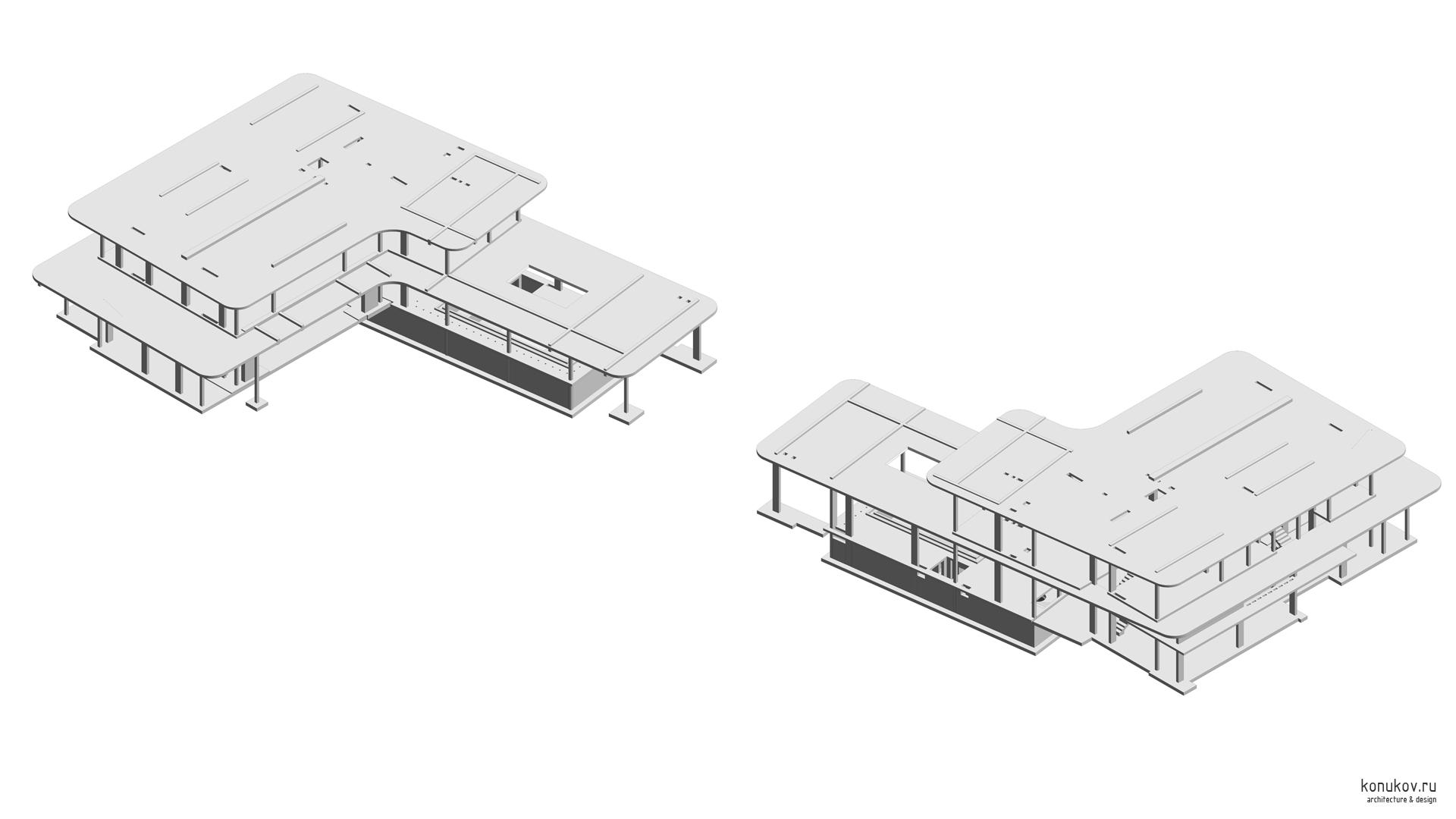 Изометрия Железобетонные консрукции