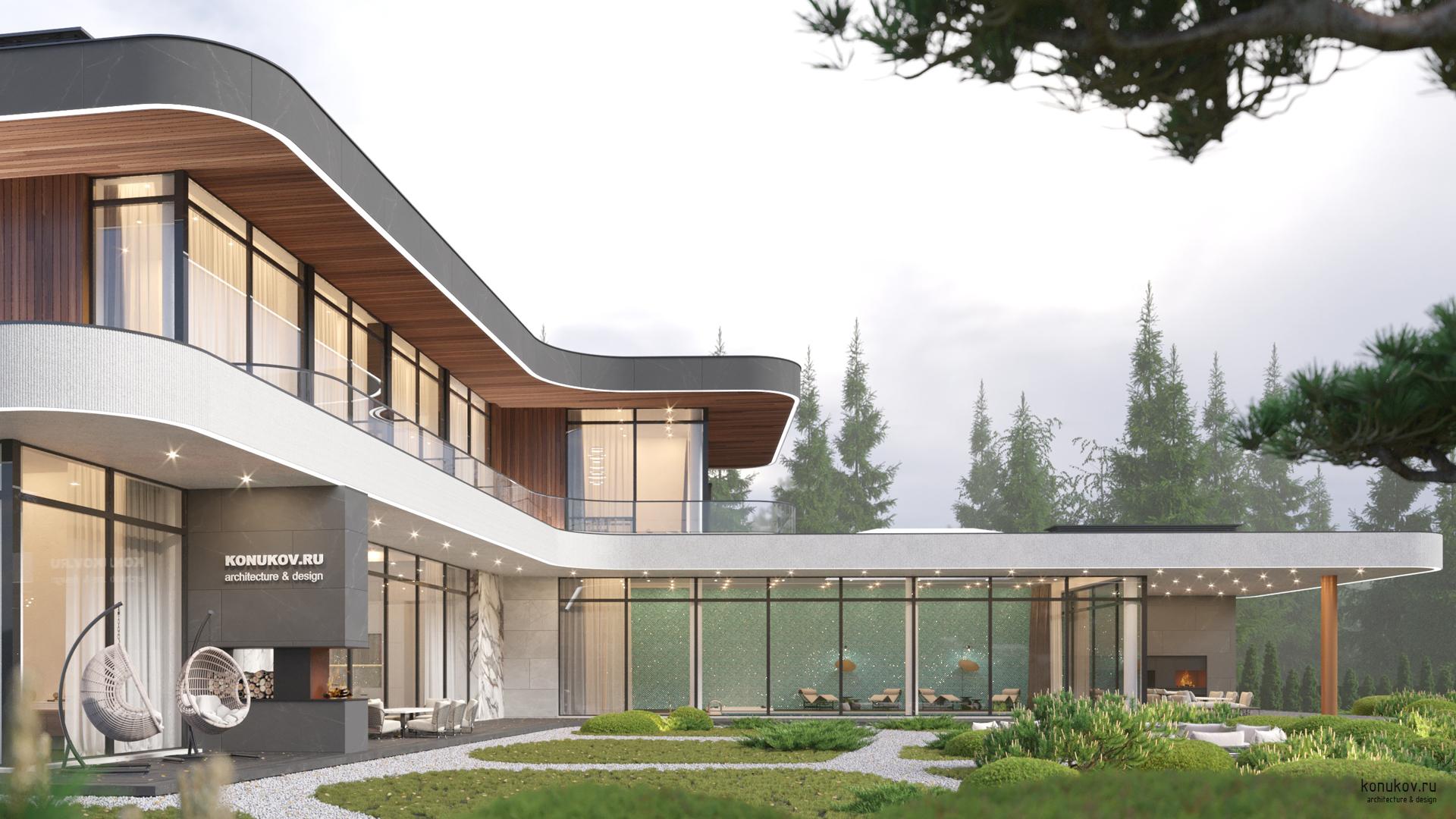 Вид на бассейн