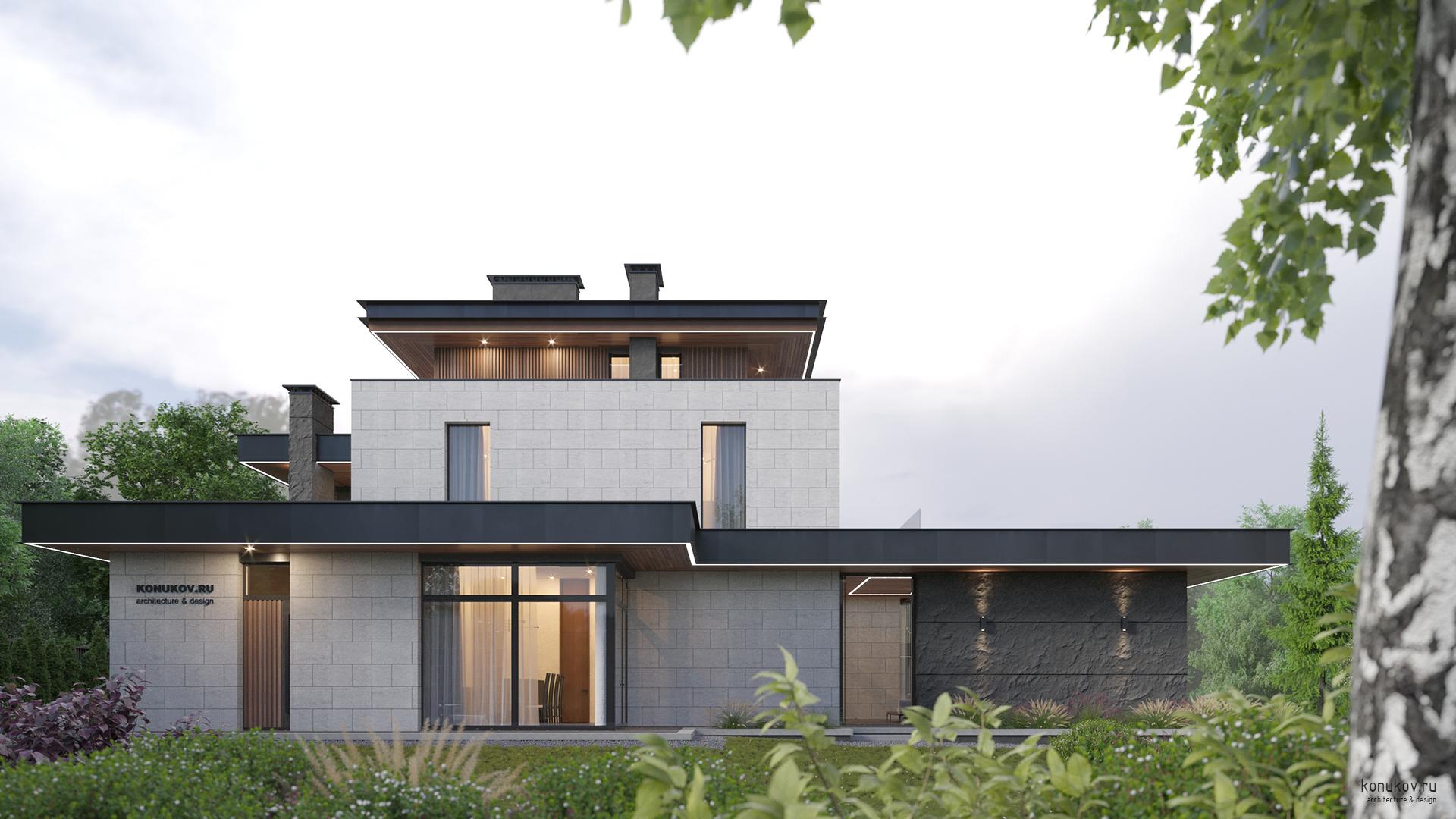 Дом с бассейном