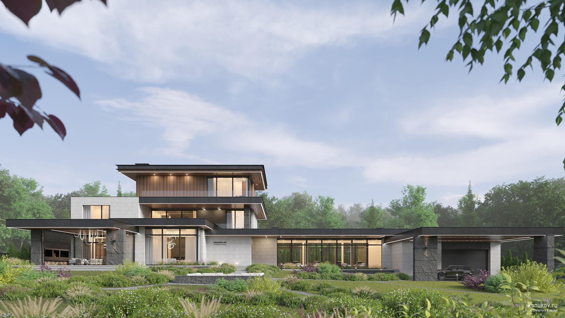 Дом с бассейном