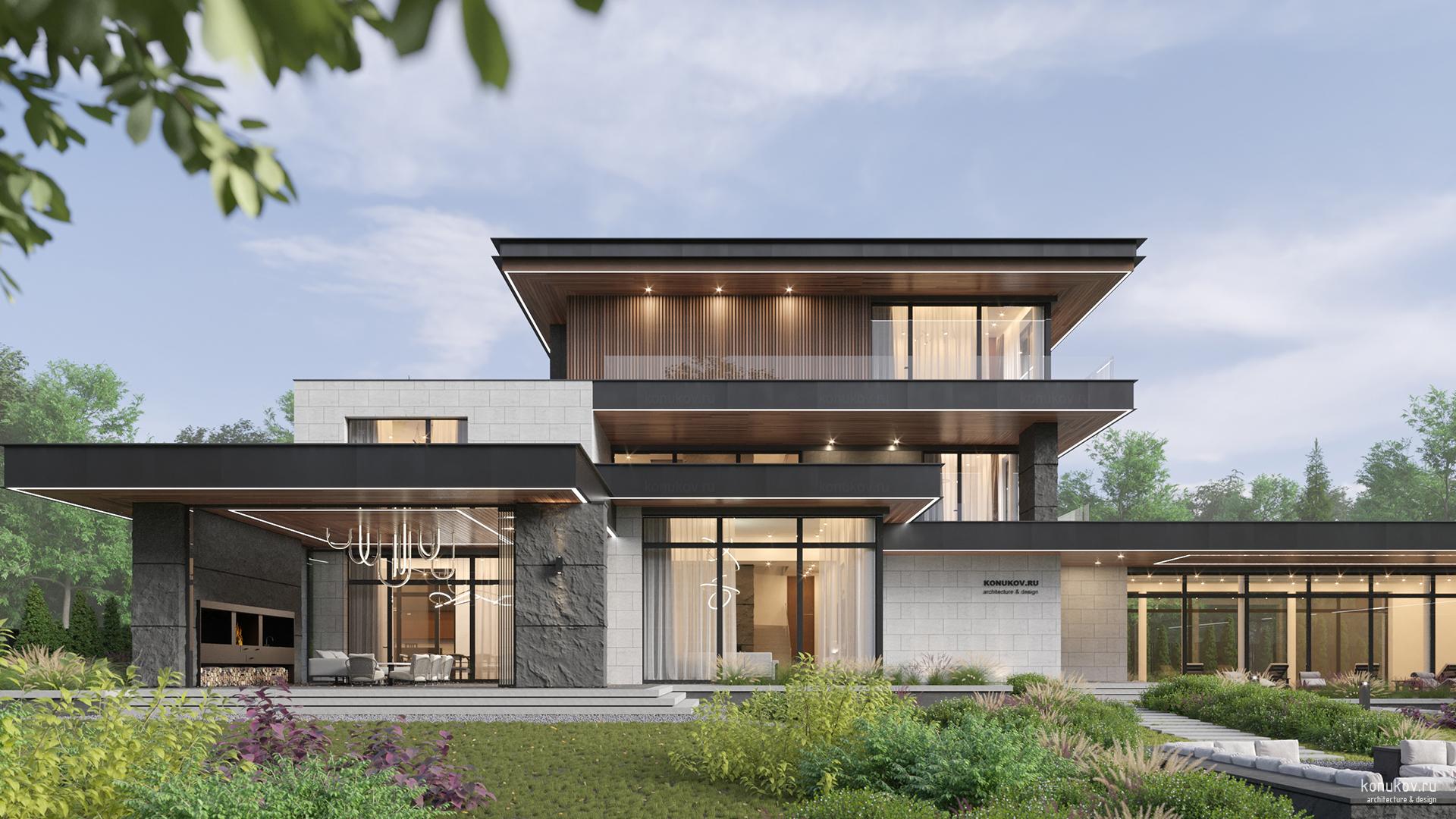 Дом с бассейном