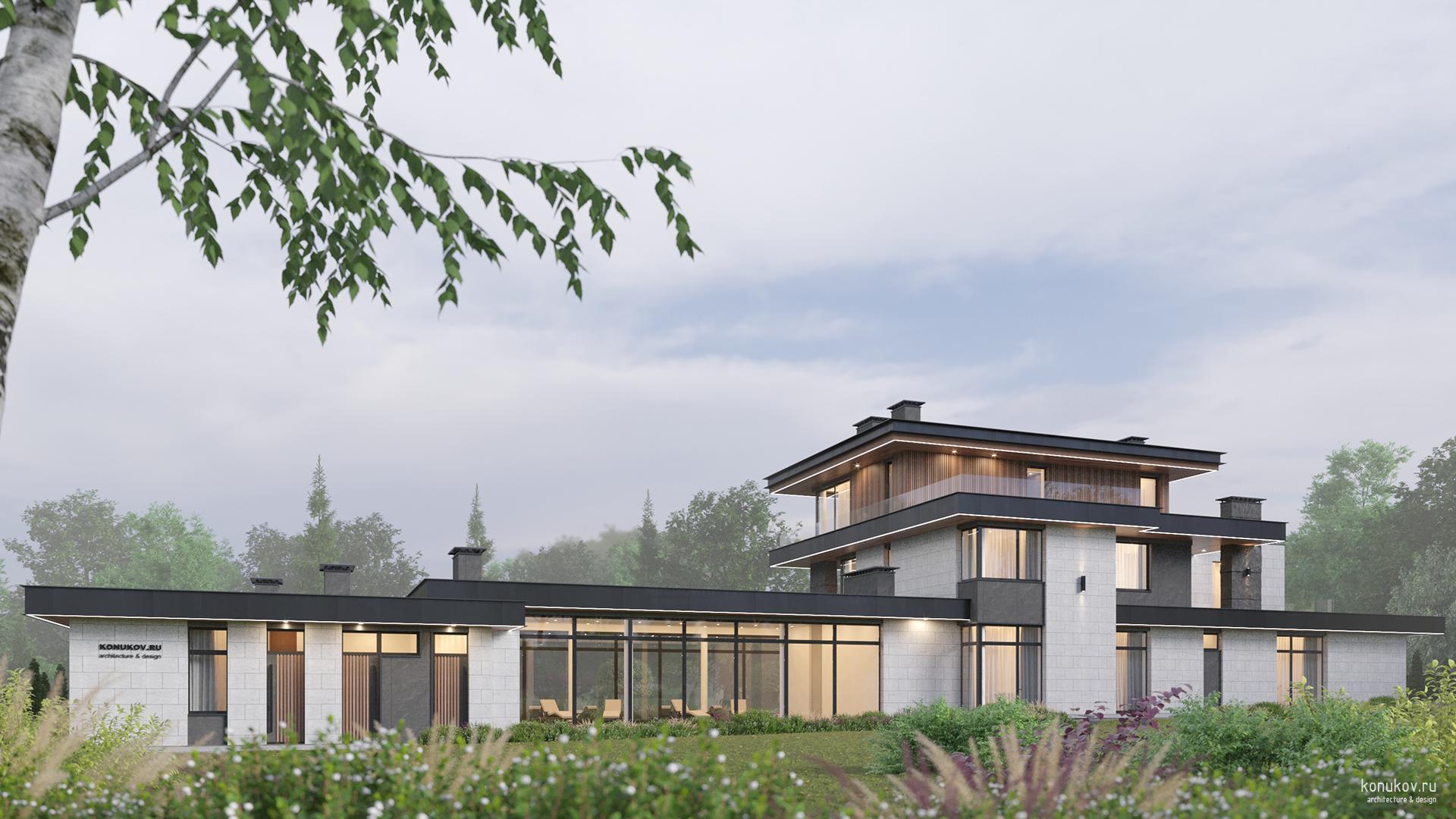 Дом с бассейном