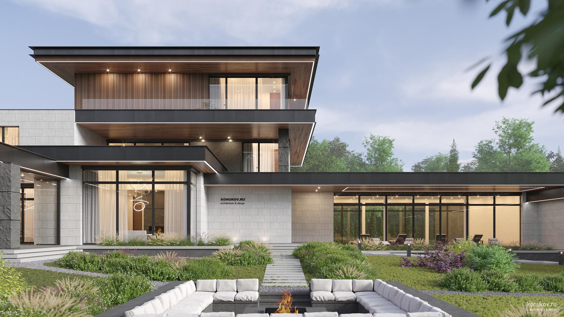 Дом с бассейном