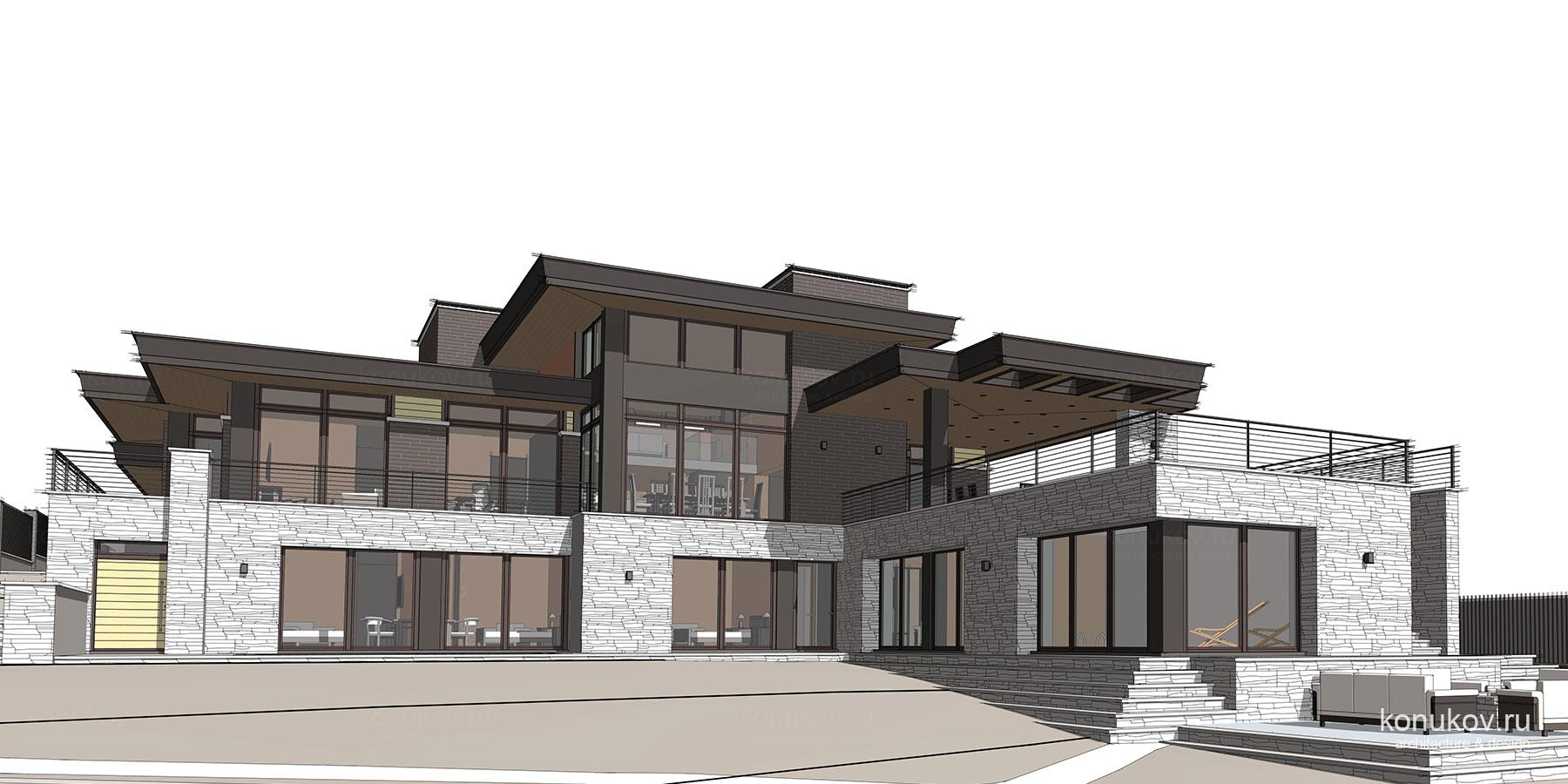 Дом на склоне в Калуге