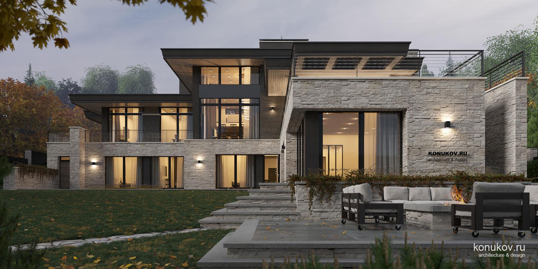 Дом на склоне в Калуге