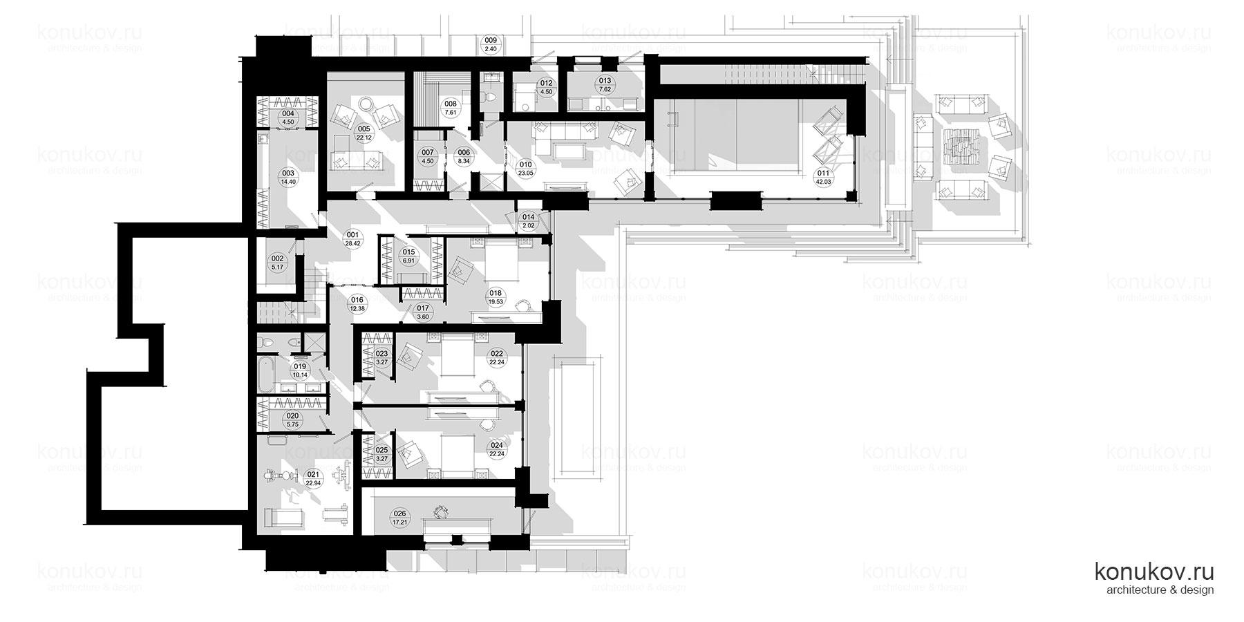 План цокольный эт.