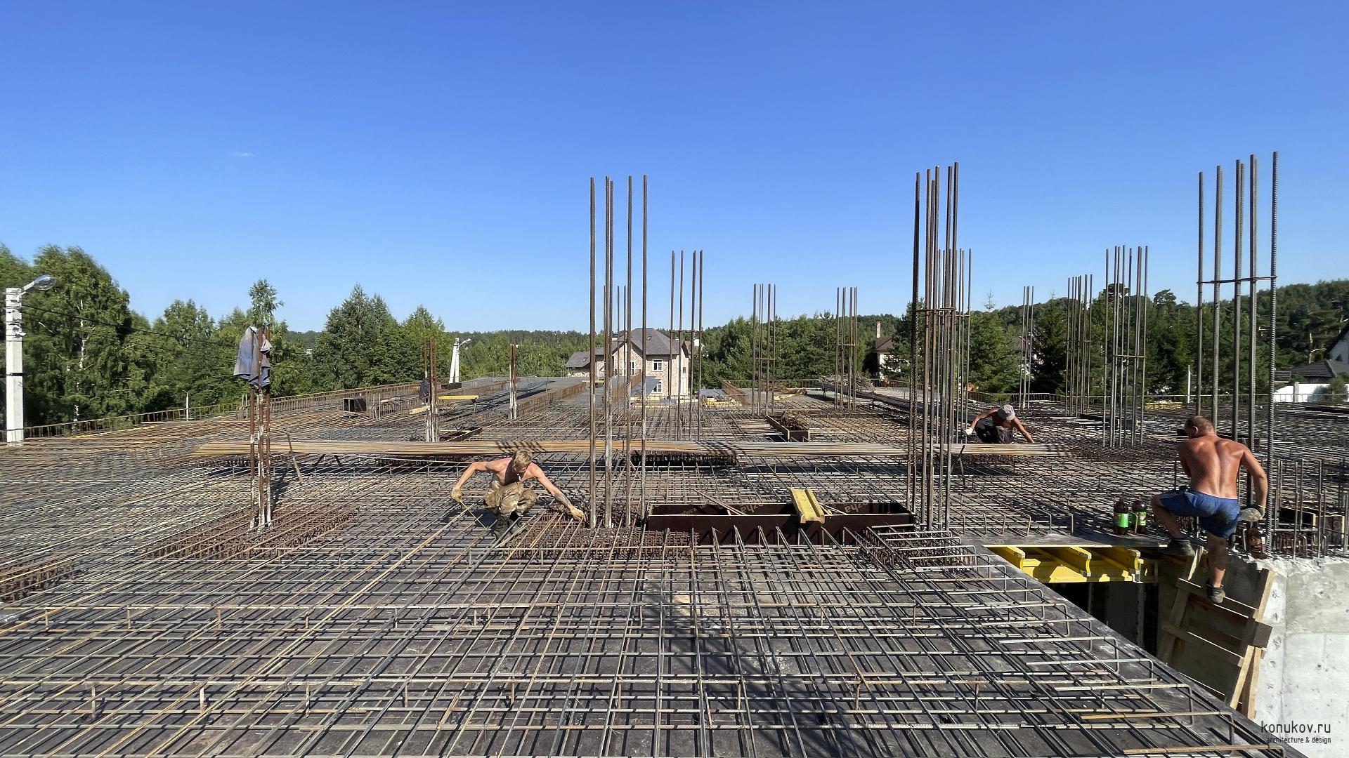 Армирование перекрытия 1 эт.