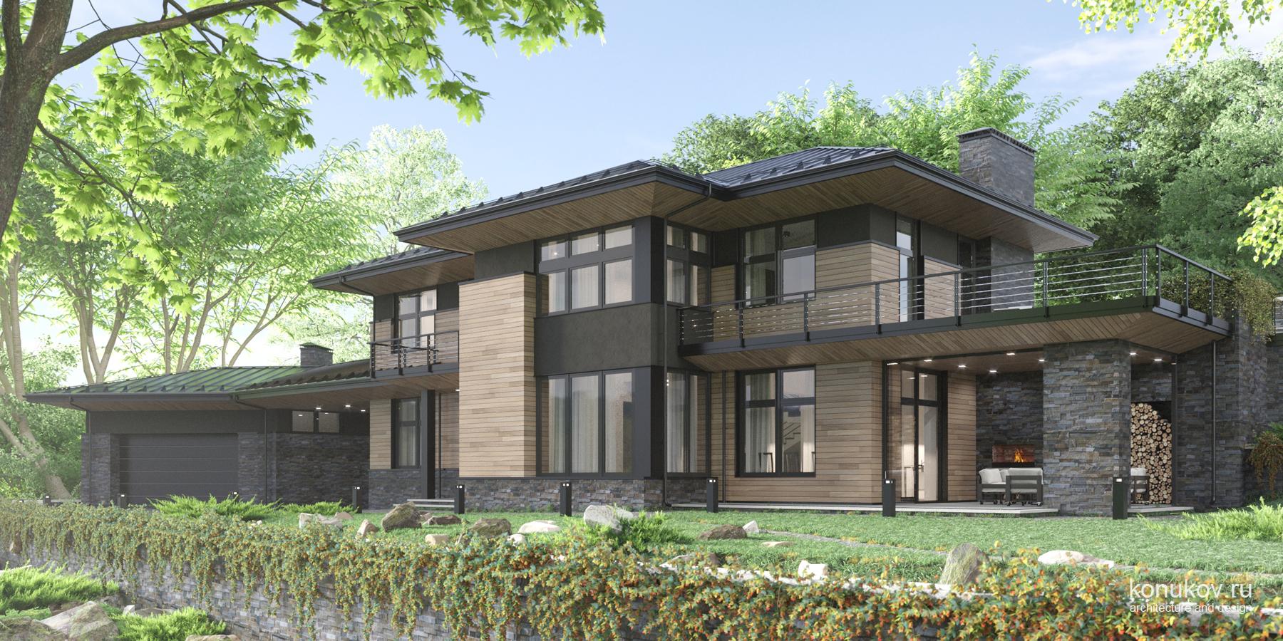 Дом в холме