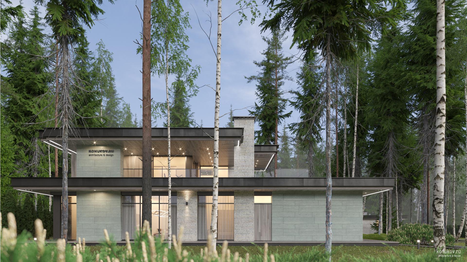 Дом со СПА и отдельно стоящим гаражом