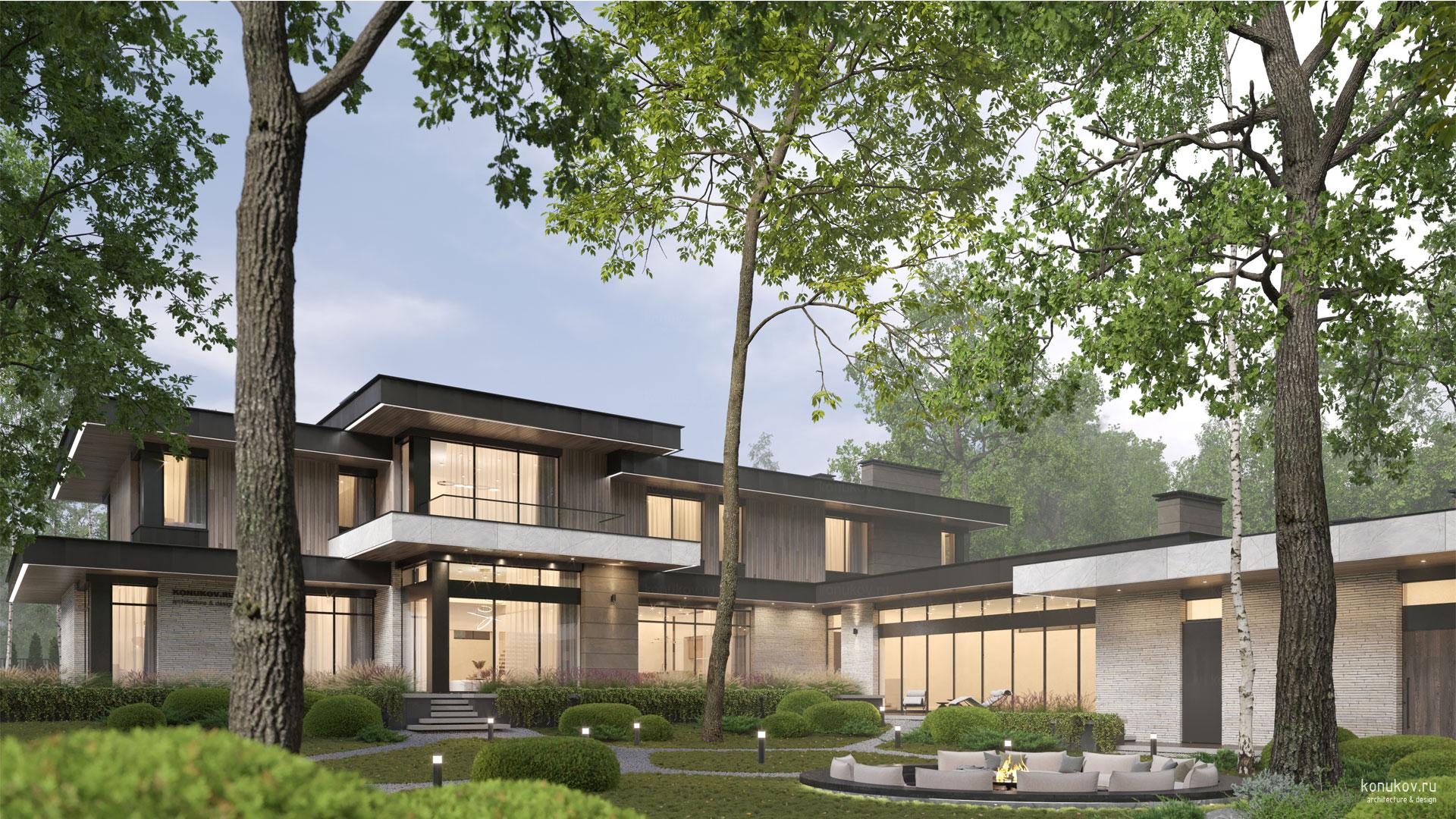 Дом с бассейном, СПА и большим гаражом