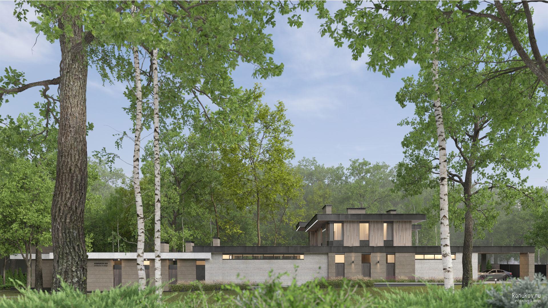 Дом с бассейном, СПА и большим гаражом