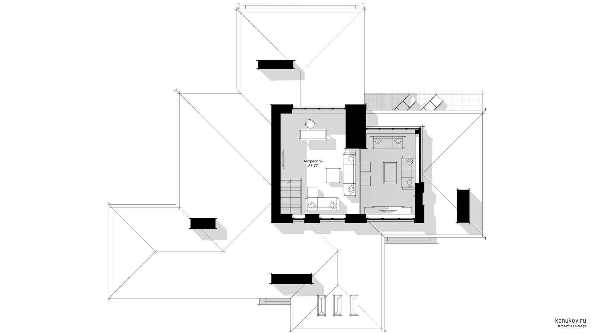 План антресоли
