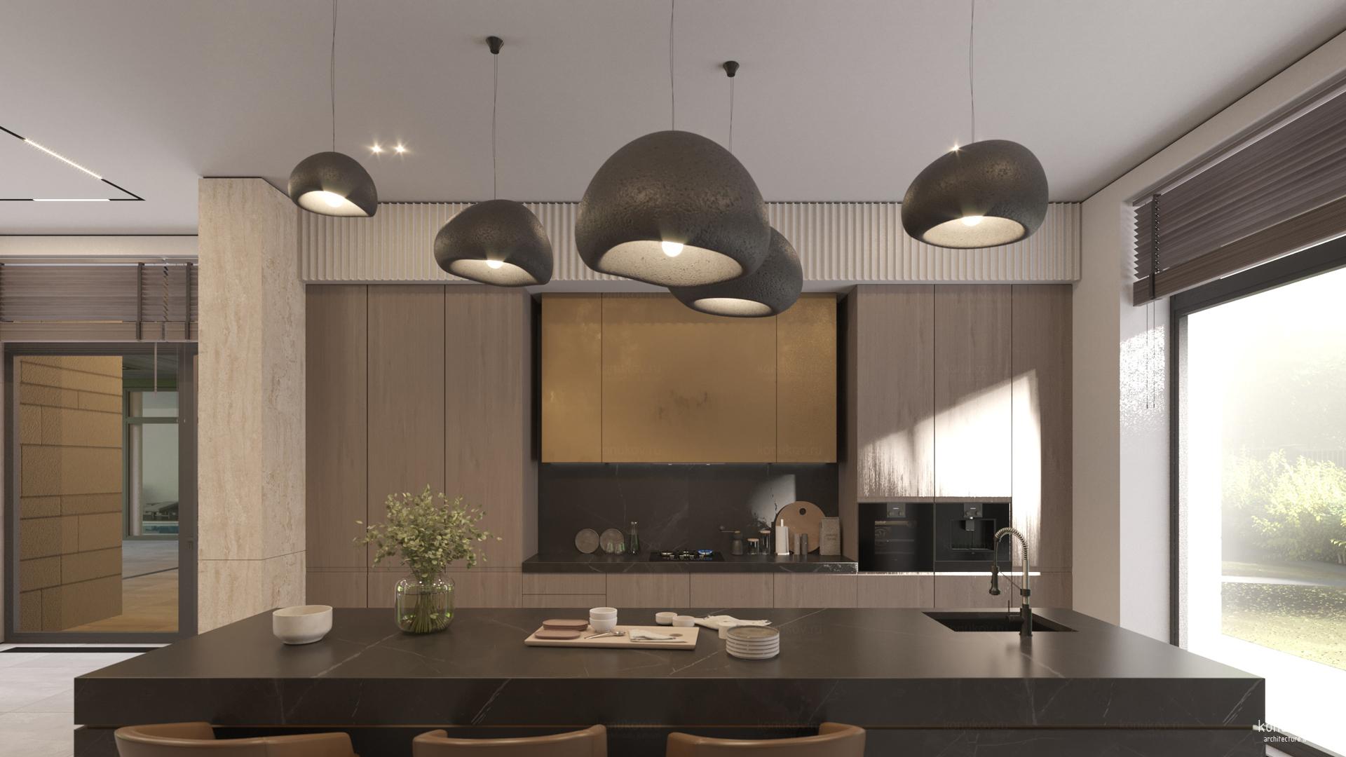 Дом с бассейном в Сорочанах