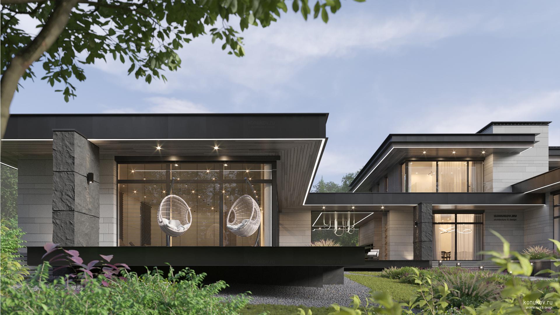 Дом с бассейном в Сорочанах