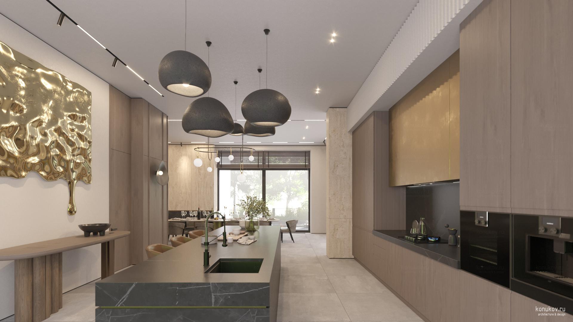 Дом с бассейном в Сорочанах