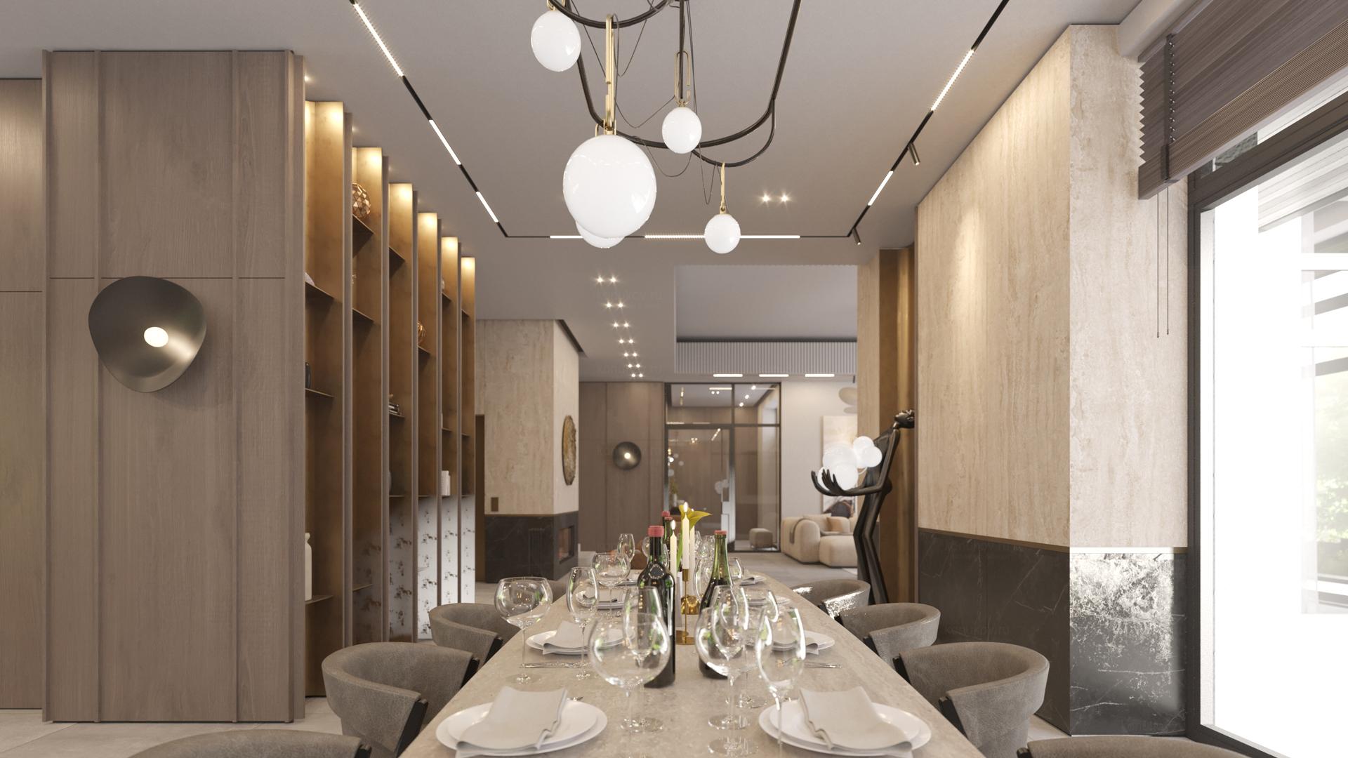 Дом с бассейном в Сорочанах