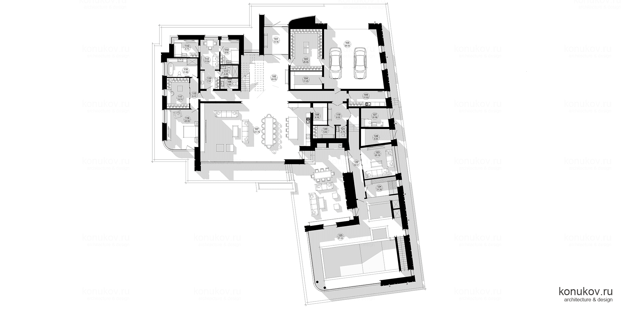 План 1 эт. 1 эт.