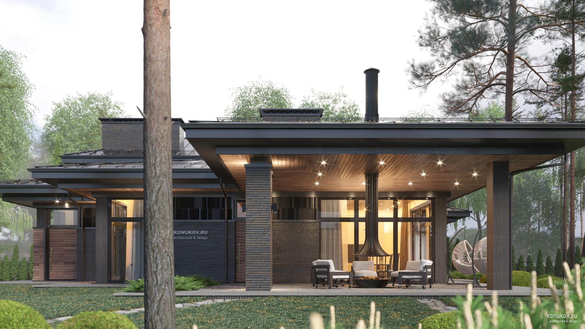 Вид на террасу