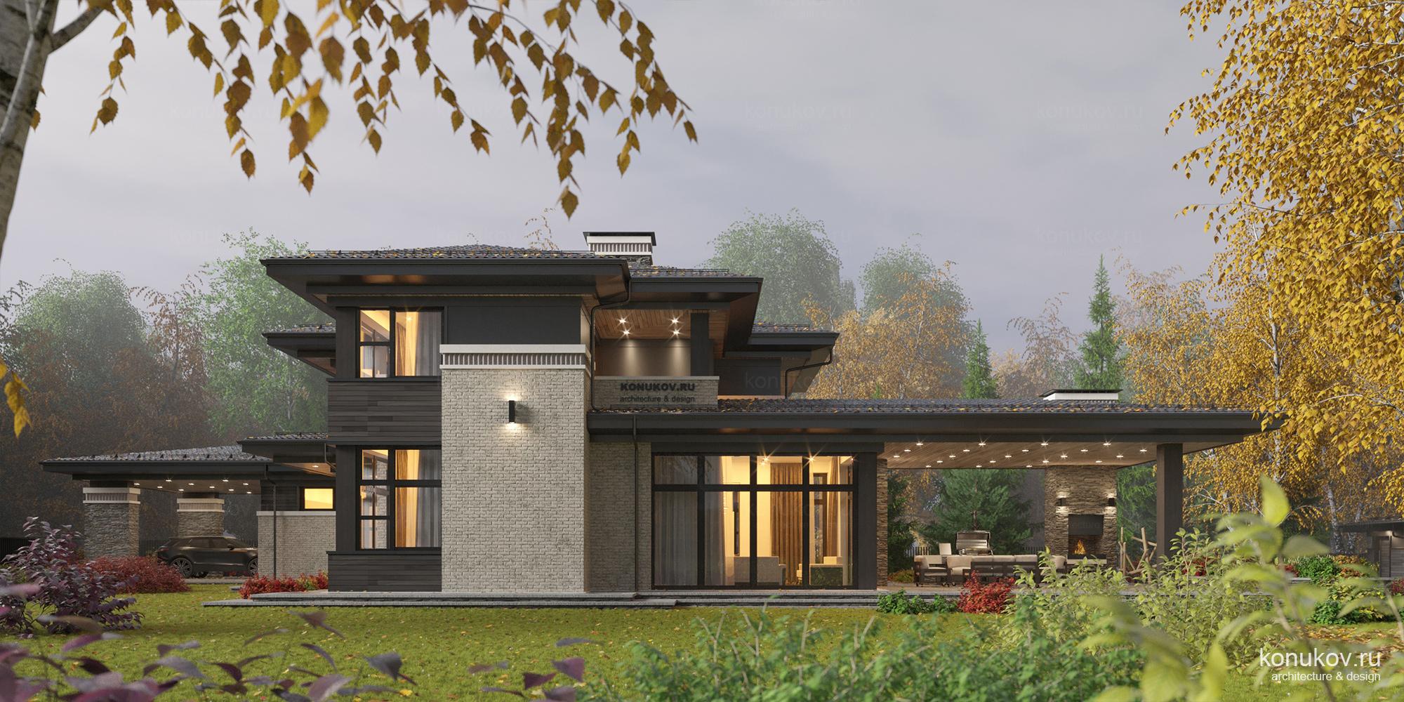 Малый дом для архитектора на 3 человек