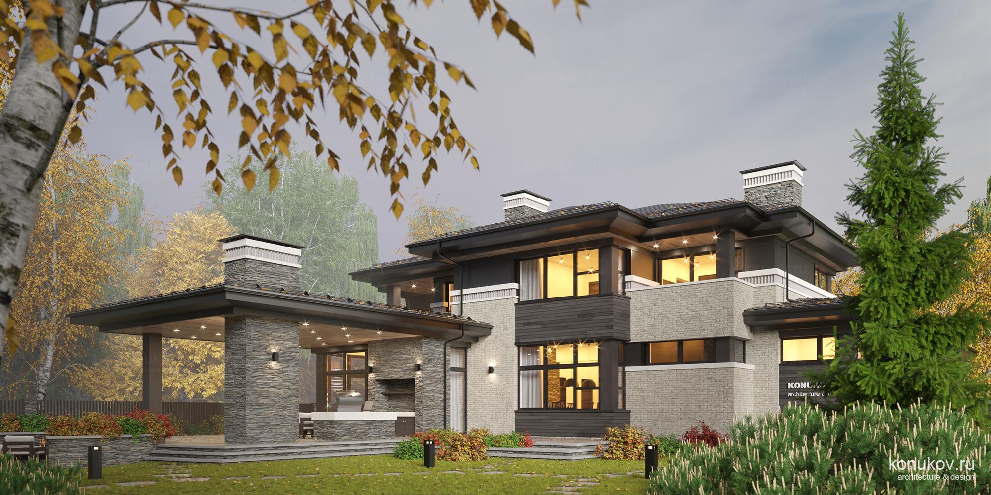 Малый дом для архитектора на 3 человек