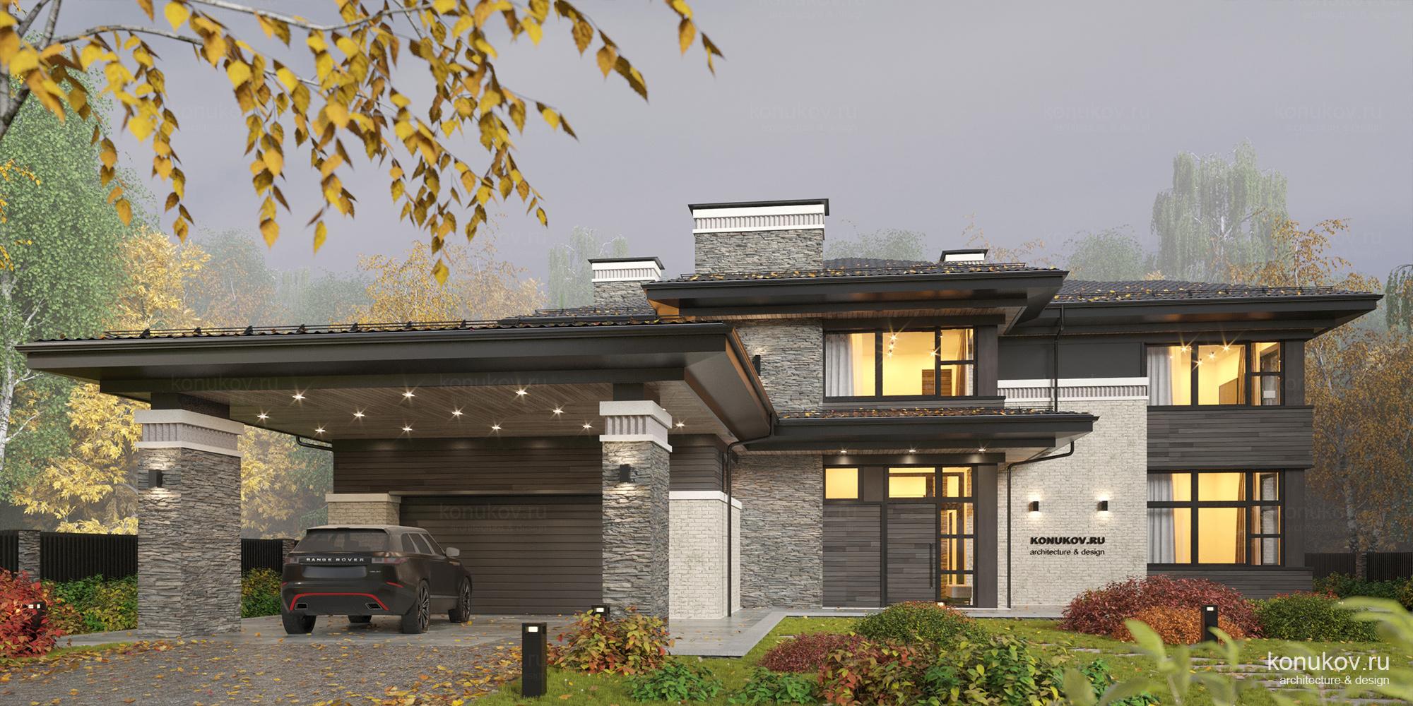 Малый дом для архитектора на 3 человек