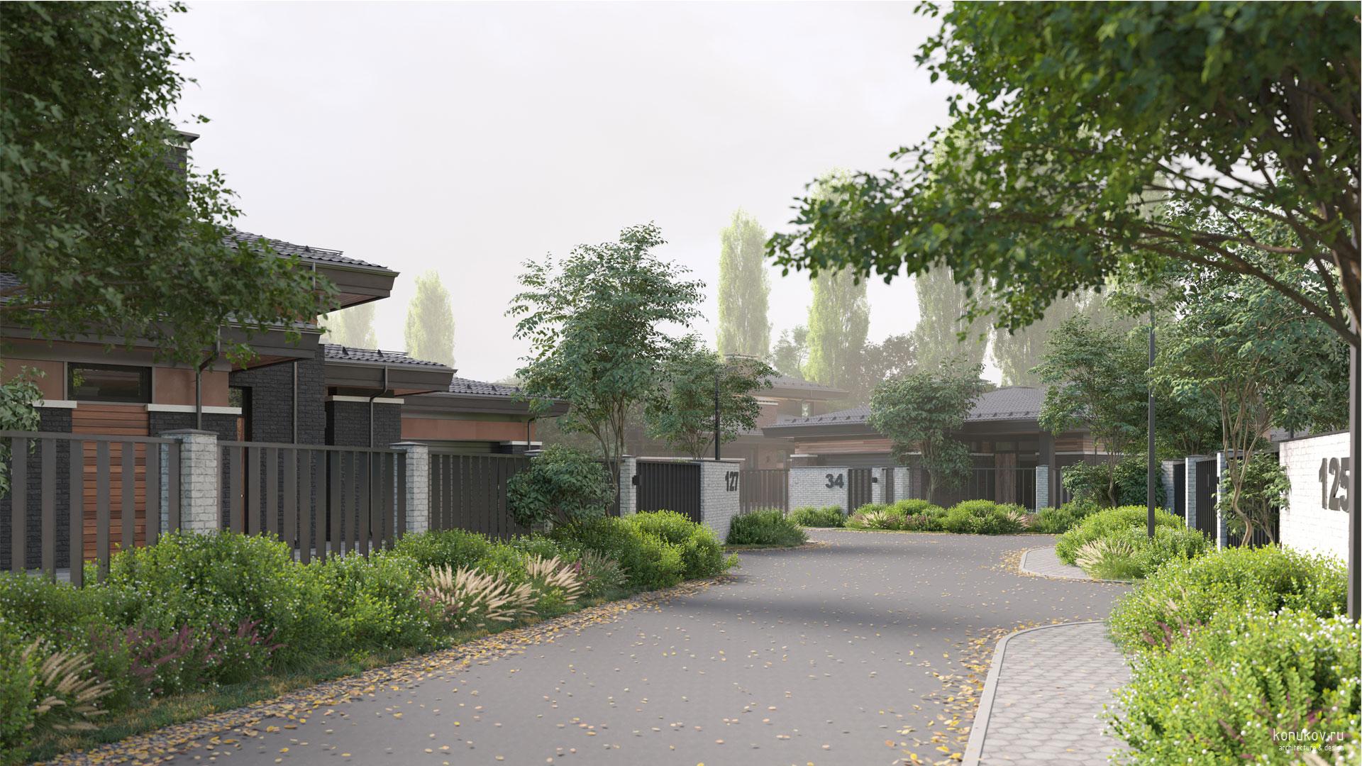 Генплан поселка "Стрижи" в Тюмени