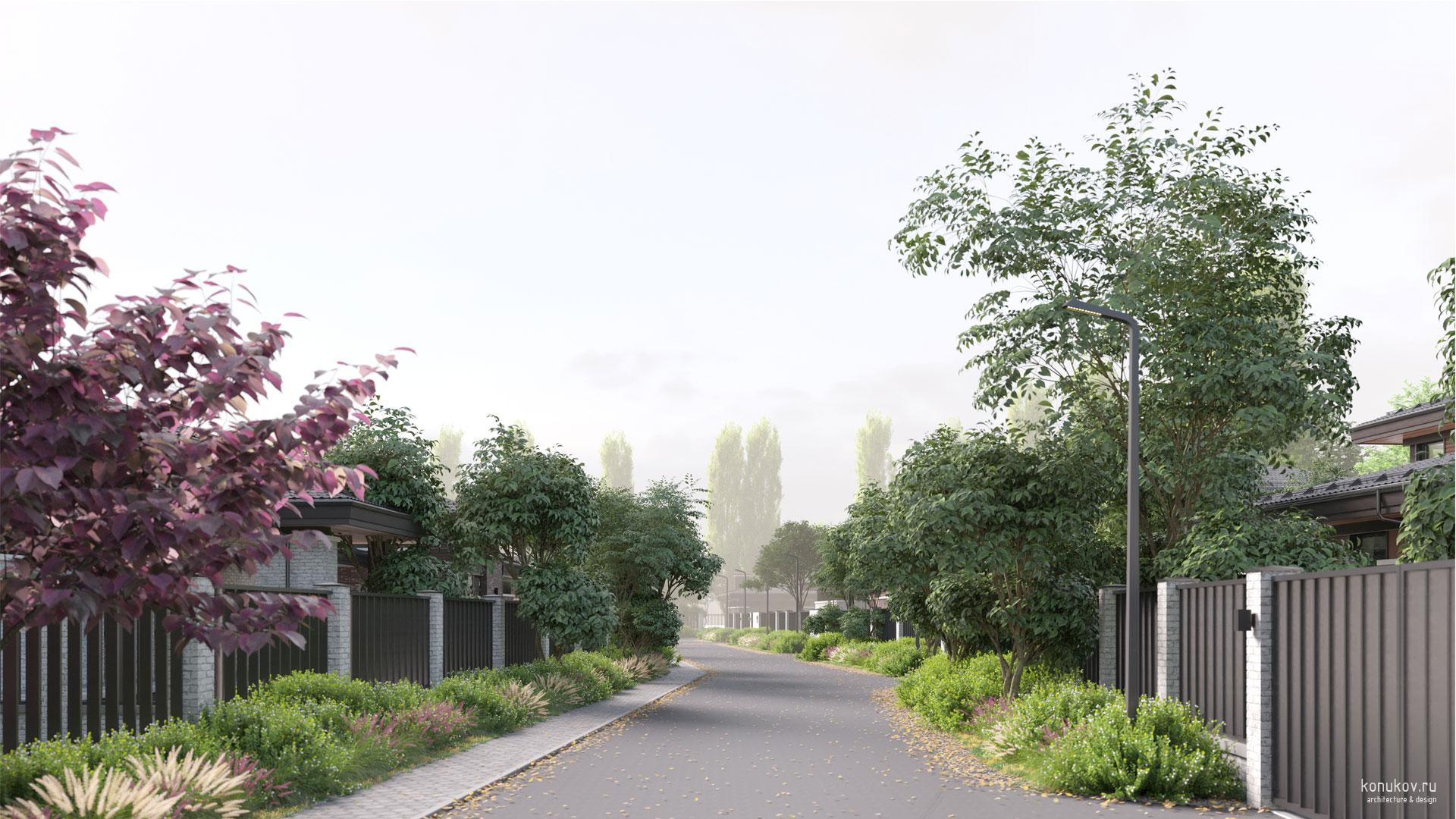 Генплан поселка "Стрижи" в Тюмени