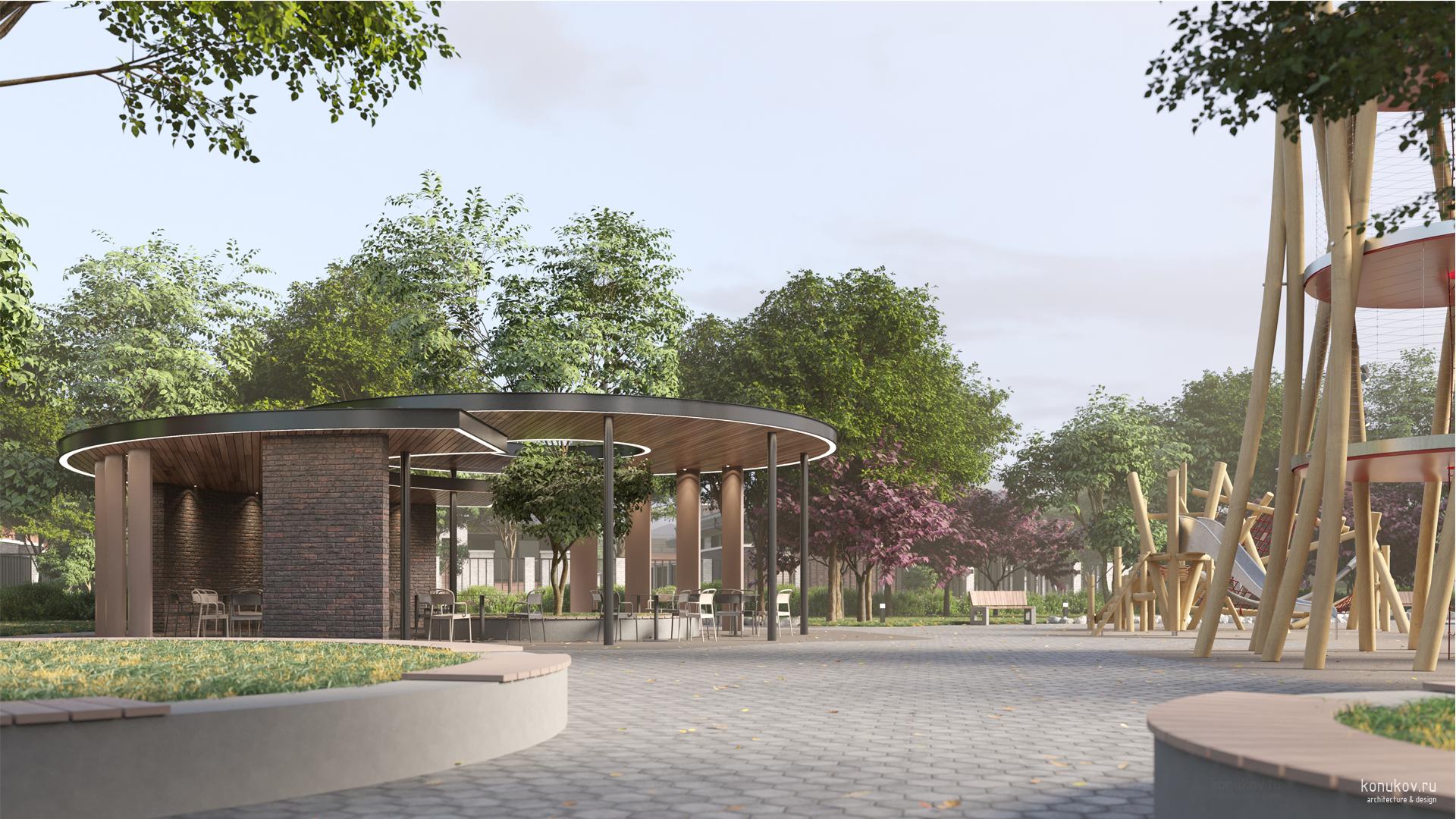 Вид на парк