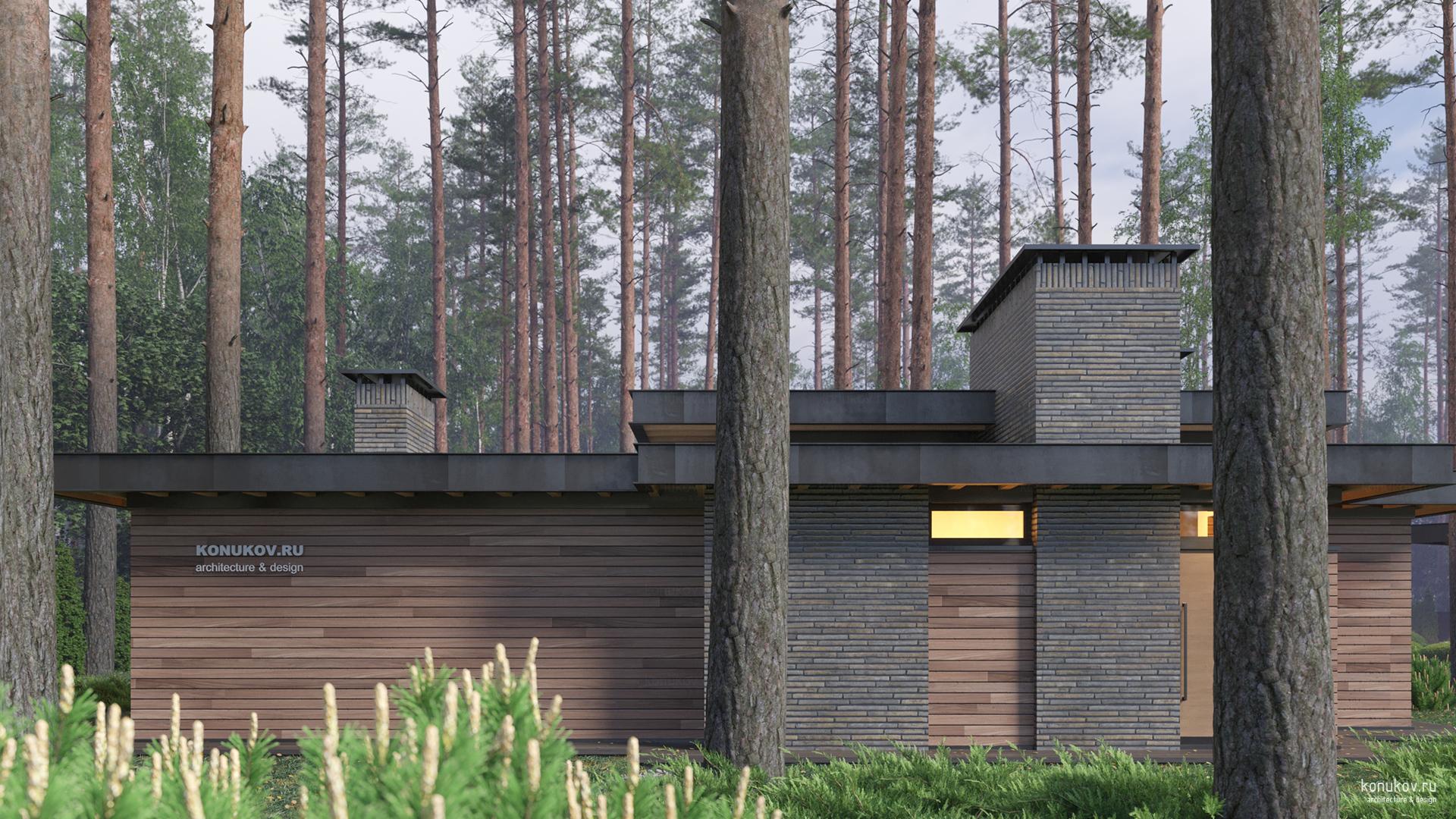 Отдельно стоящая баня