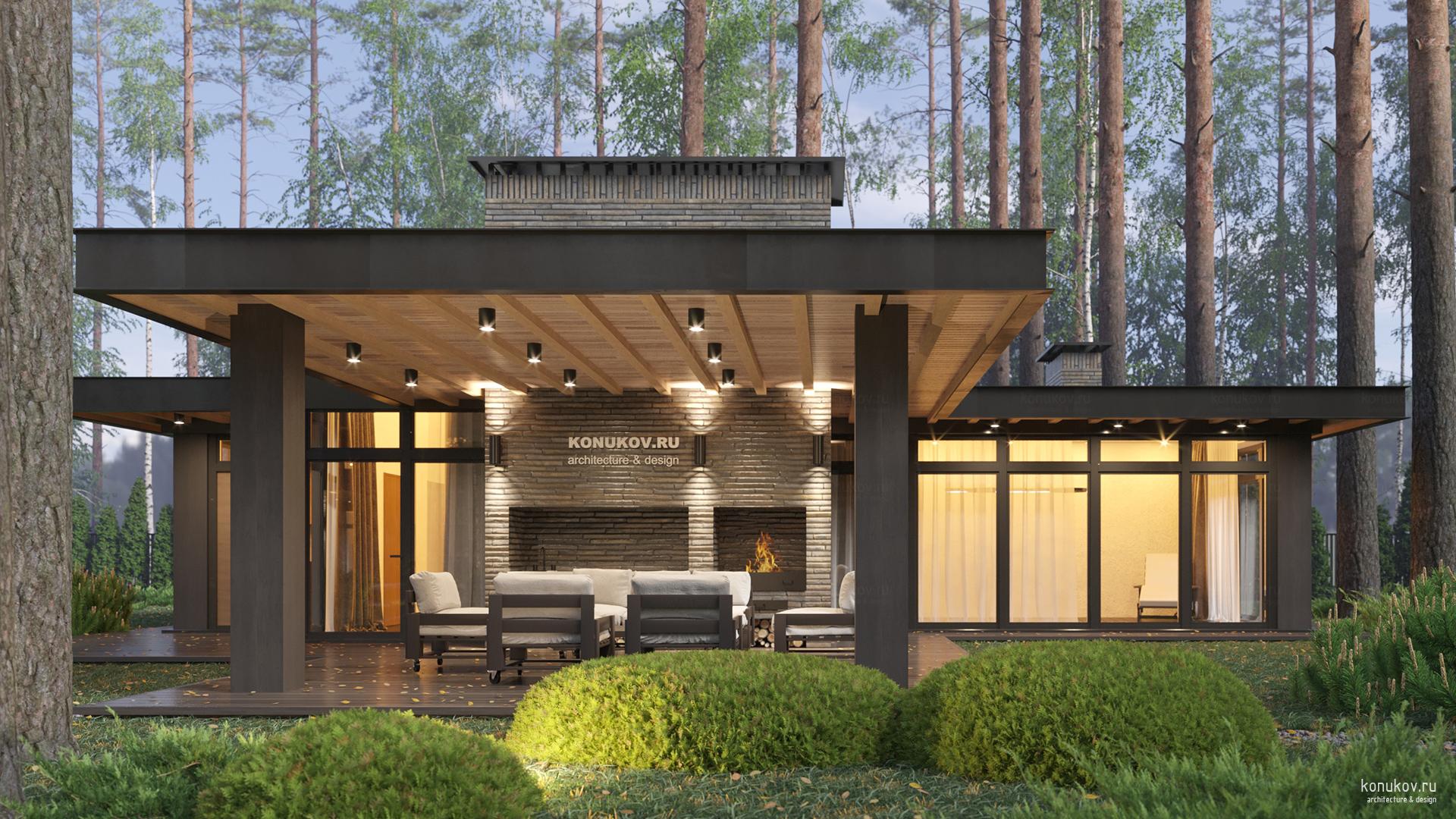 Отдельно стоящая баня