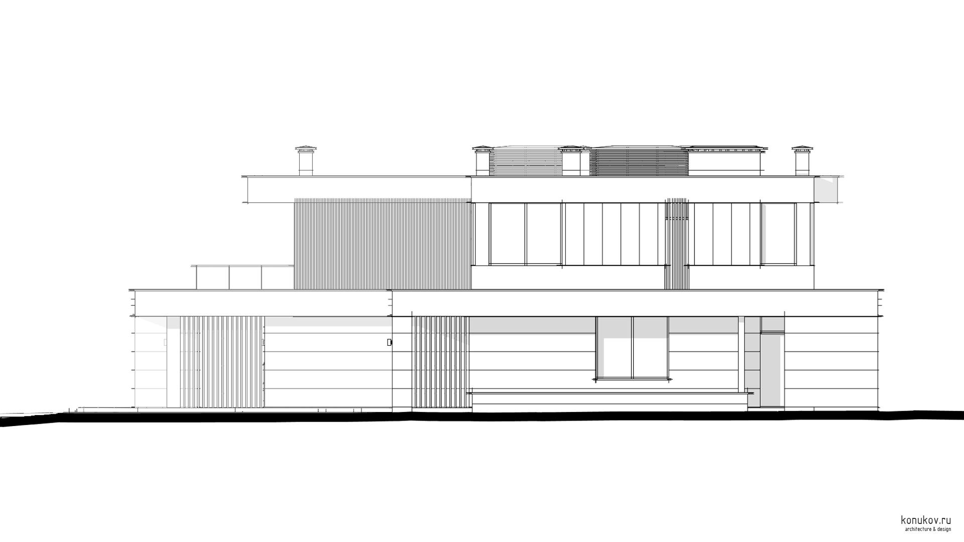 Фасад 4. Дом 2
