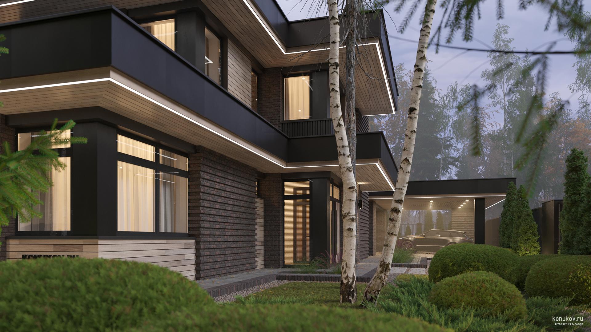 Дом со спа зоной и гаражом