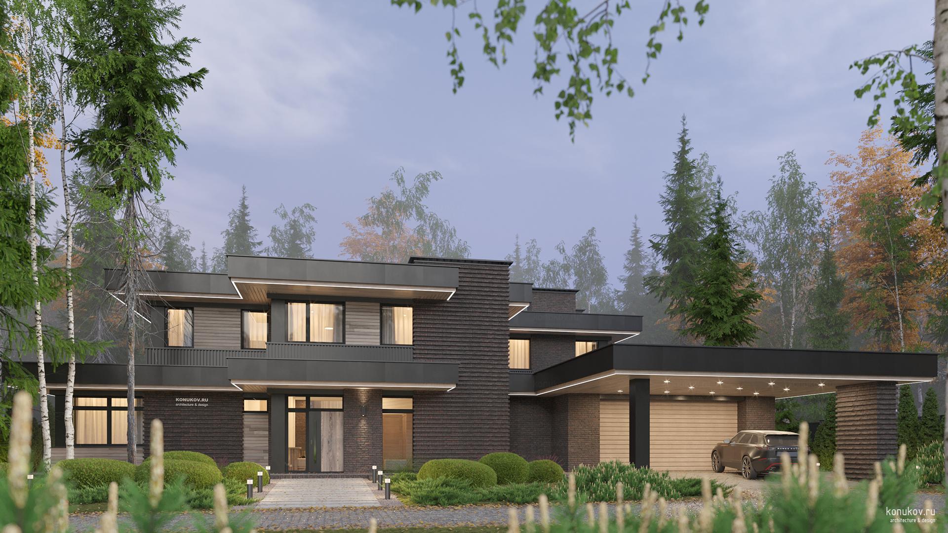 Дом со спа зоной и гаражом